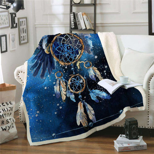 beautiful blanket with majestic Eagle