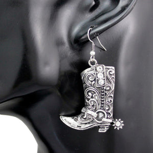 Rider Boots Earrings - American Horse