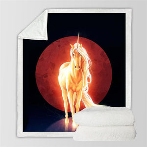 Last Unicorn by JoJoes Art - American Horse