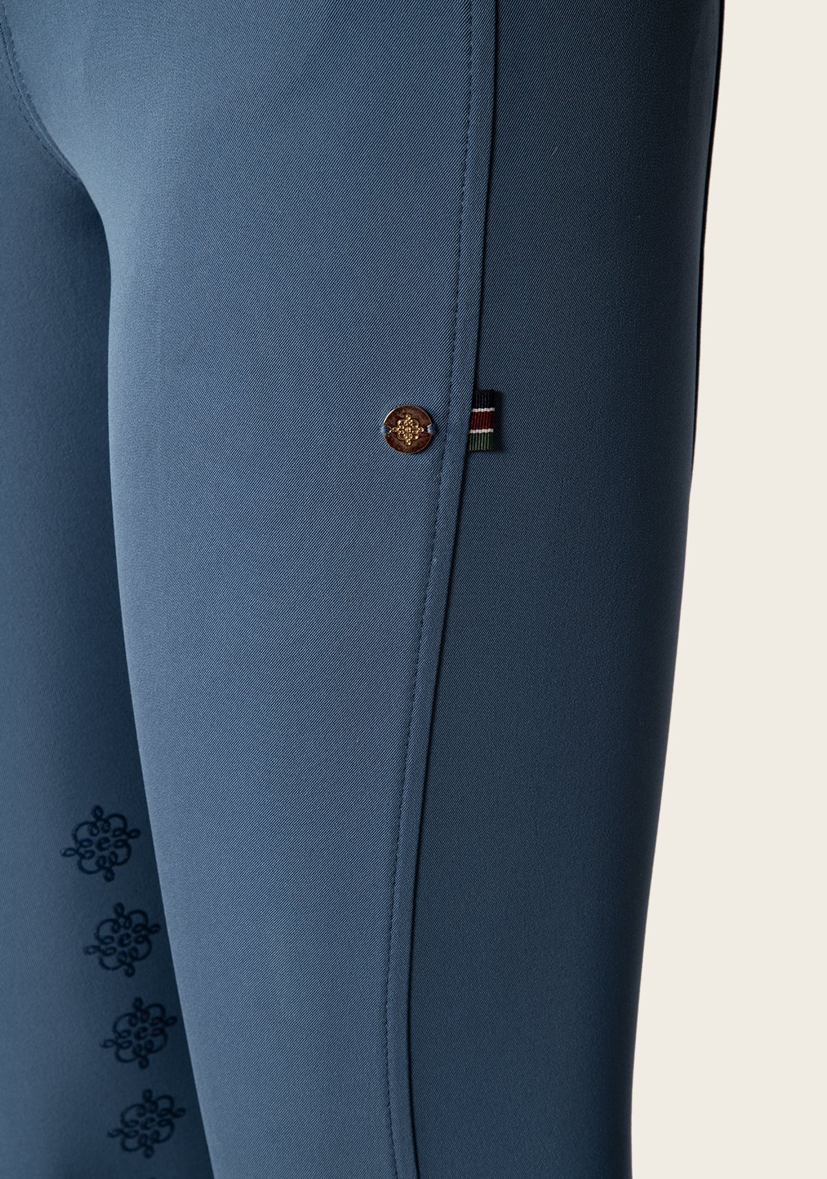 Image of Espoir Inspire Mid Blue Coolmax Breeches