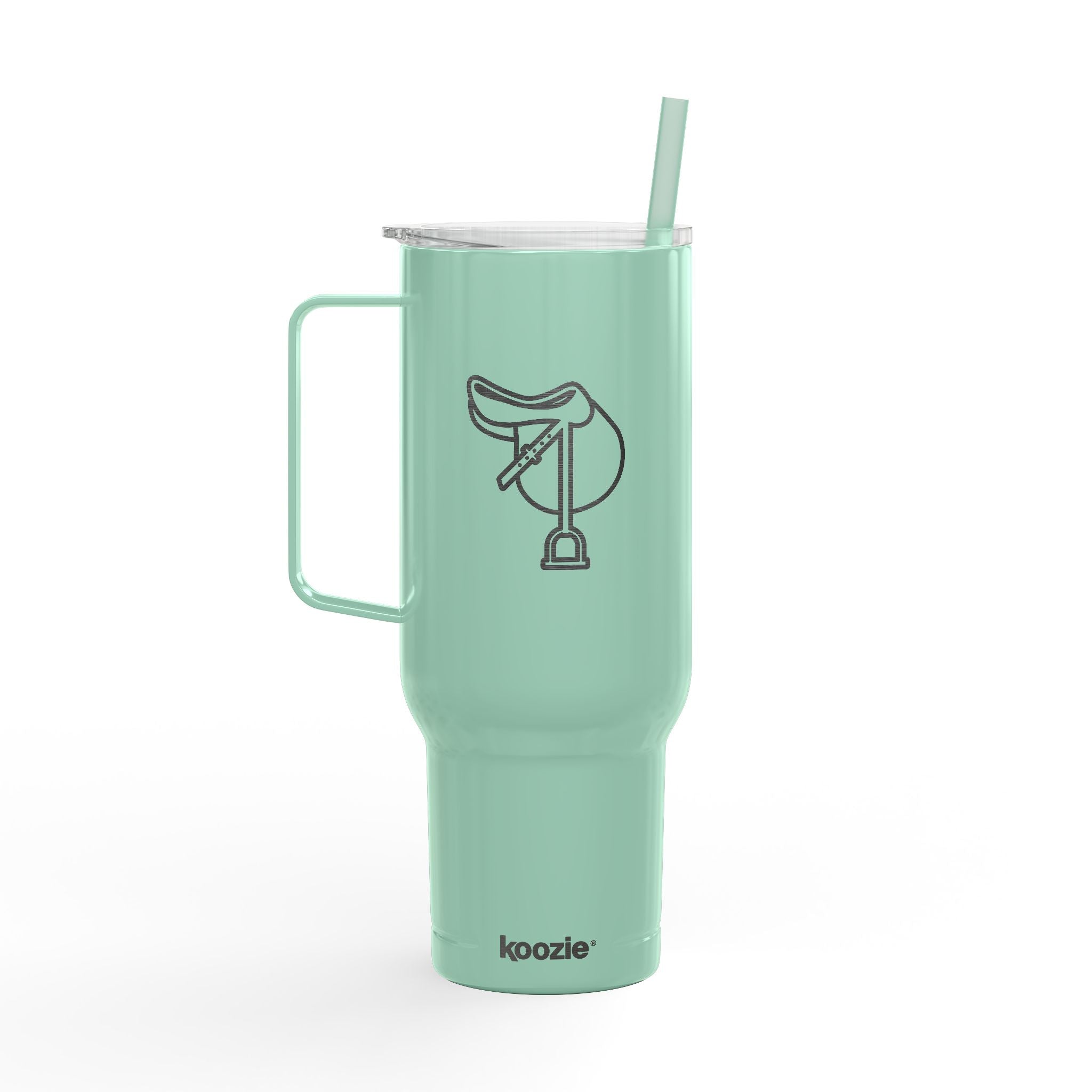 Insulated Tumbler with Lid, 40oz (Engraving) - Saddle