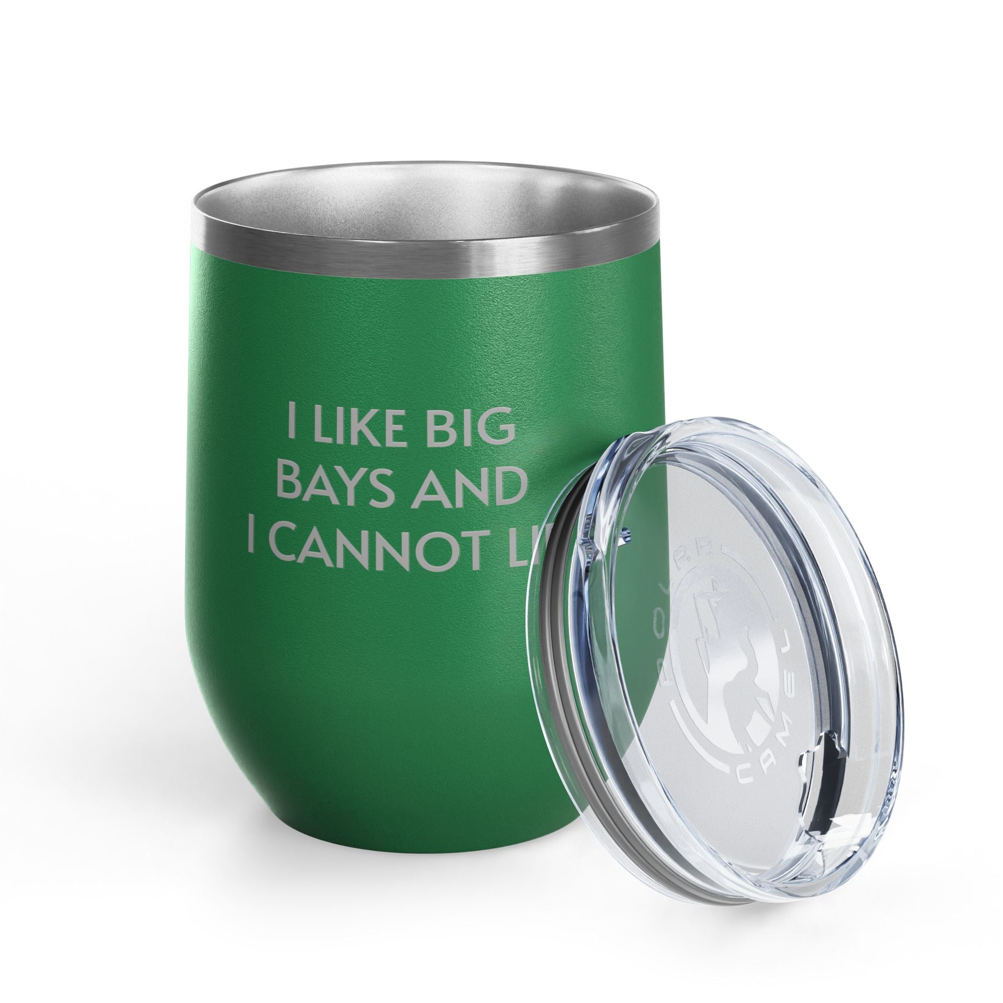 Image of Wine Tumbler, 12oz - I LIke Big Bays
