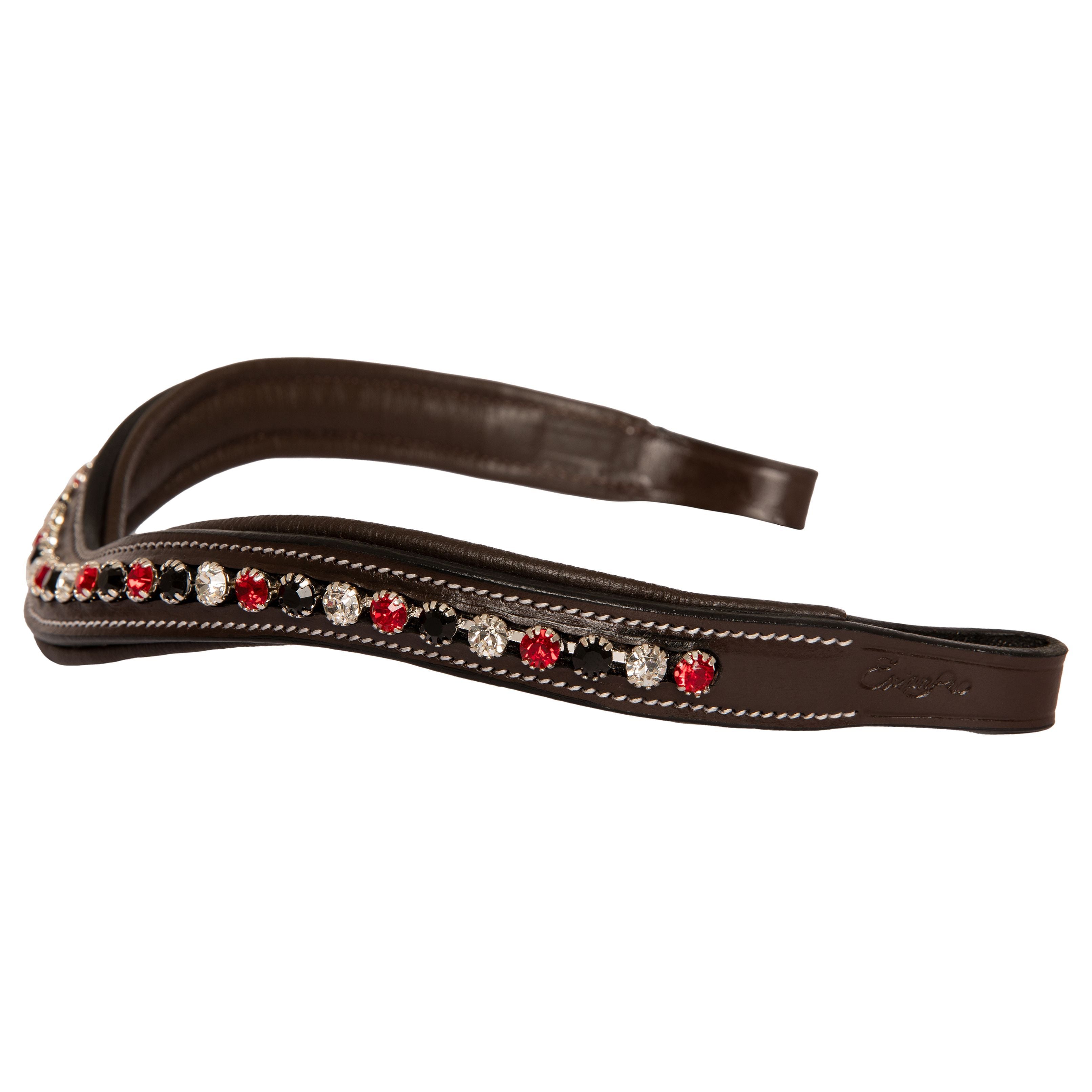 Image of ExionPro Marvel Beauty Red, Black & Alternative Clear Crystal Browband