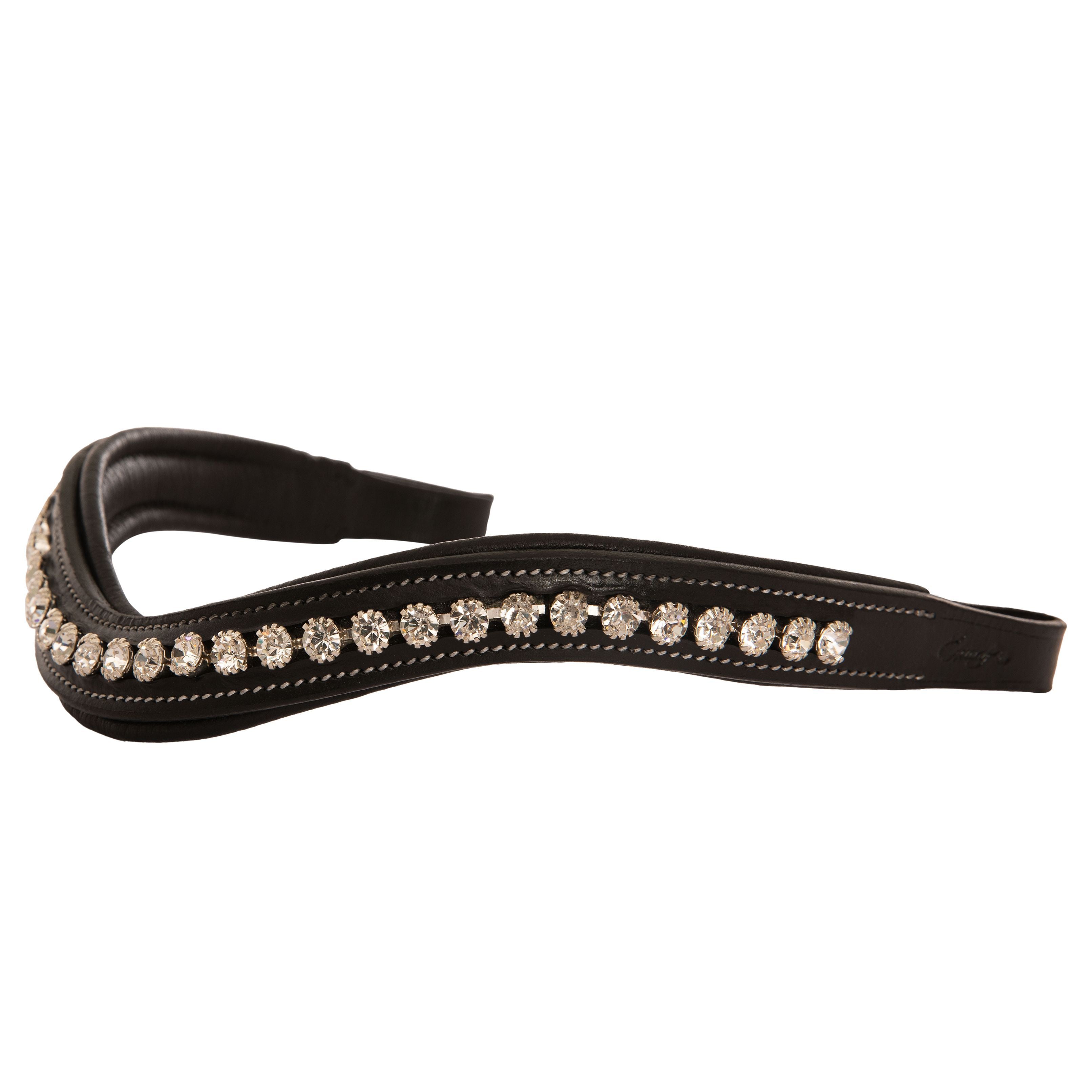 ExionPro Elegant & Attractive White Crystal Browband