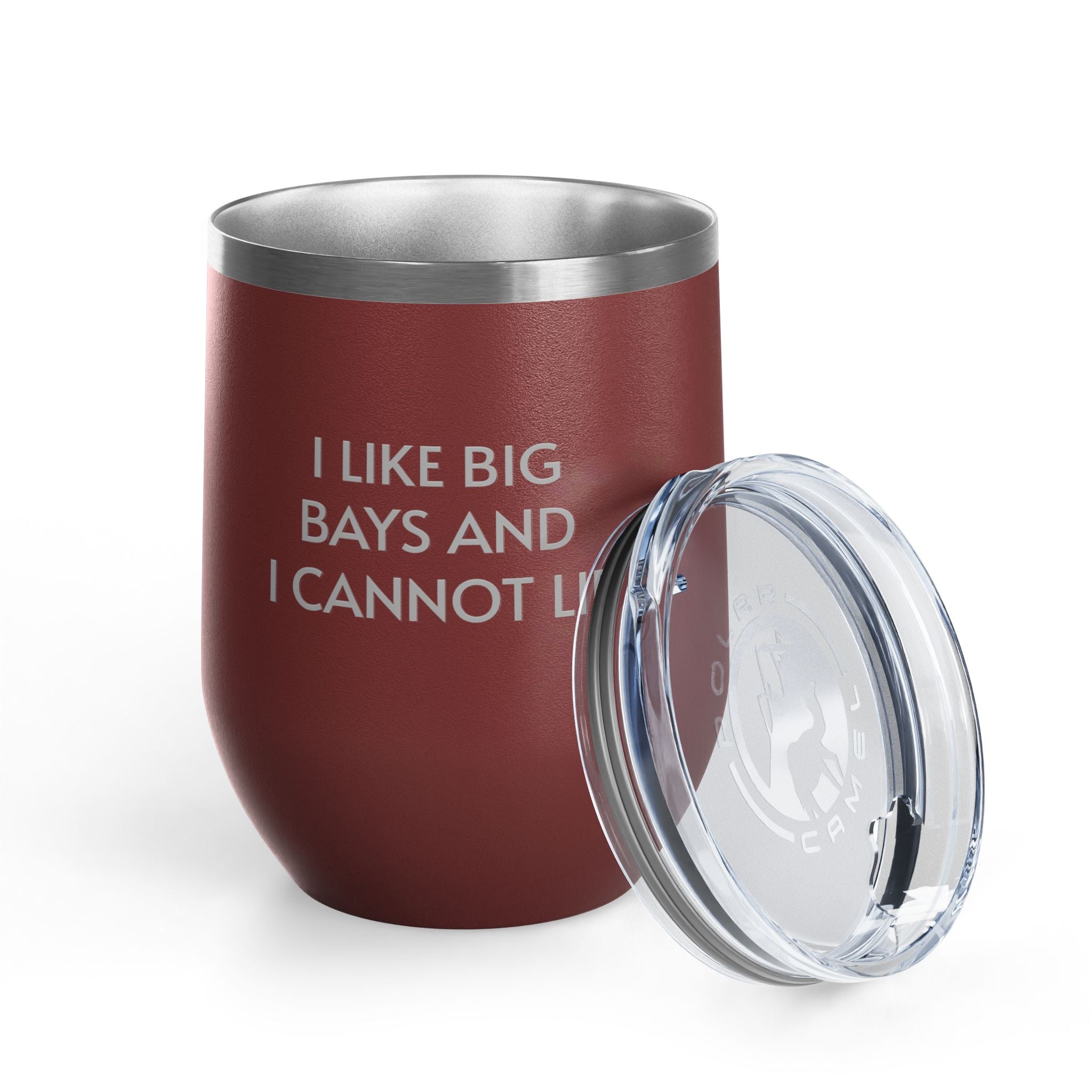 Image of Wine Tumbler, 12oz - I LIke Big Bays