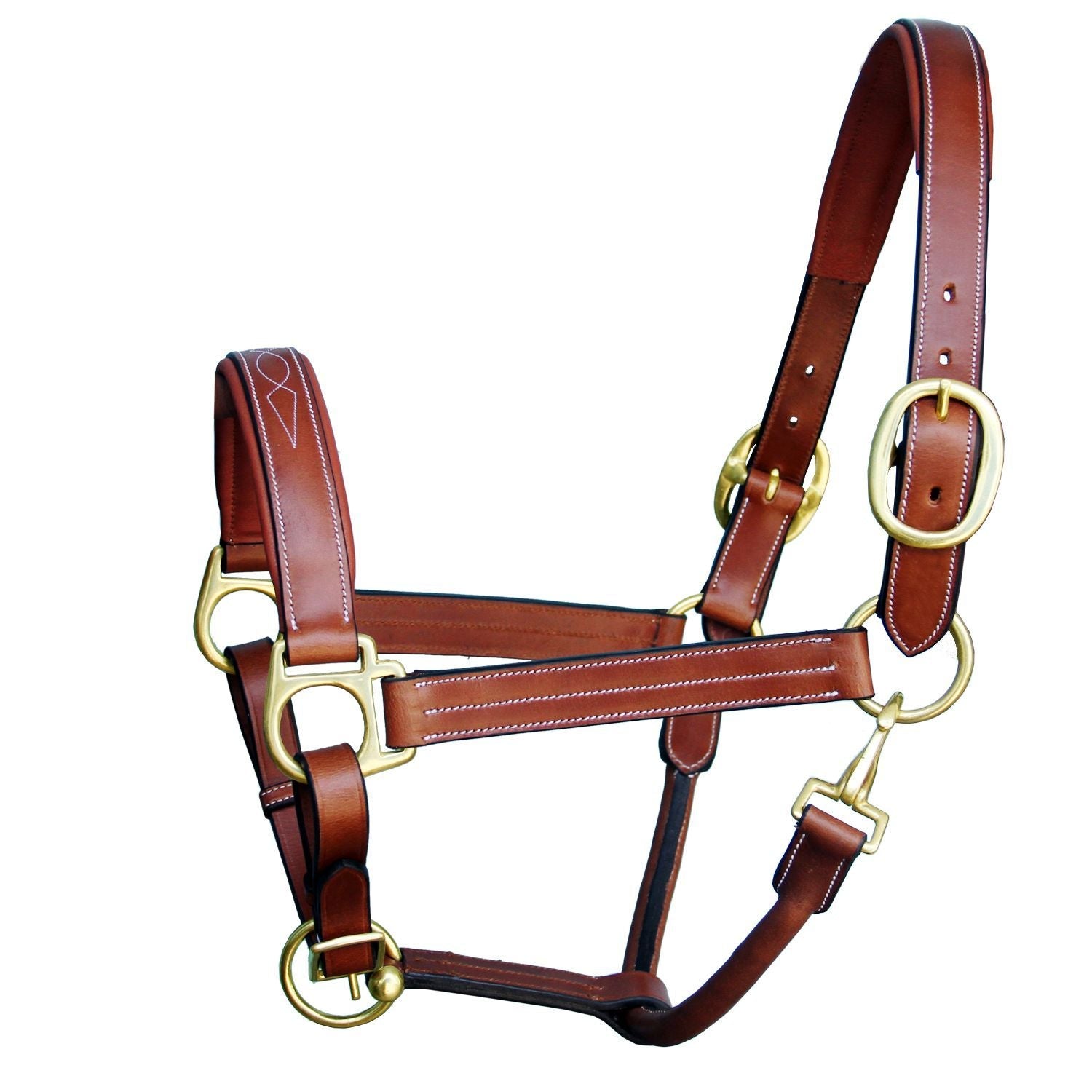 ExionPro Triple Stitched Halter - Brass Hardware