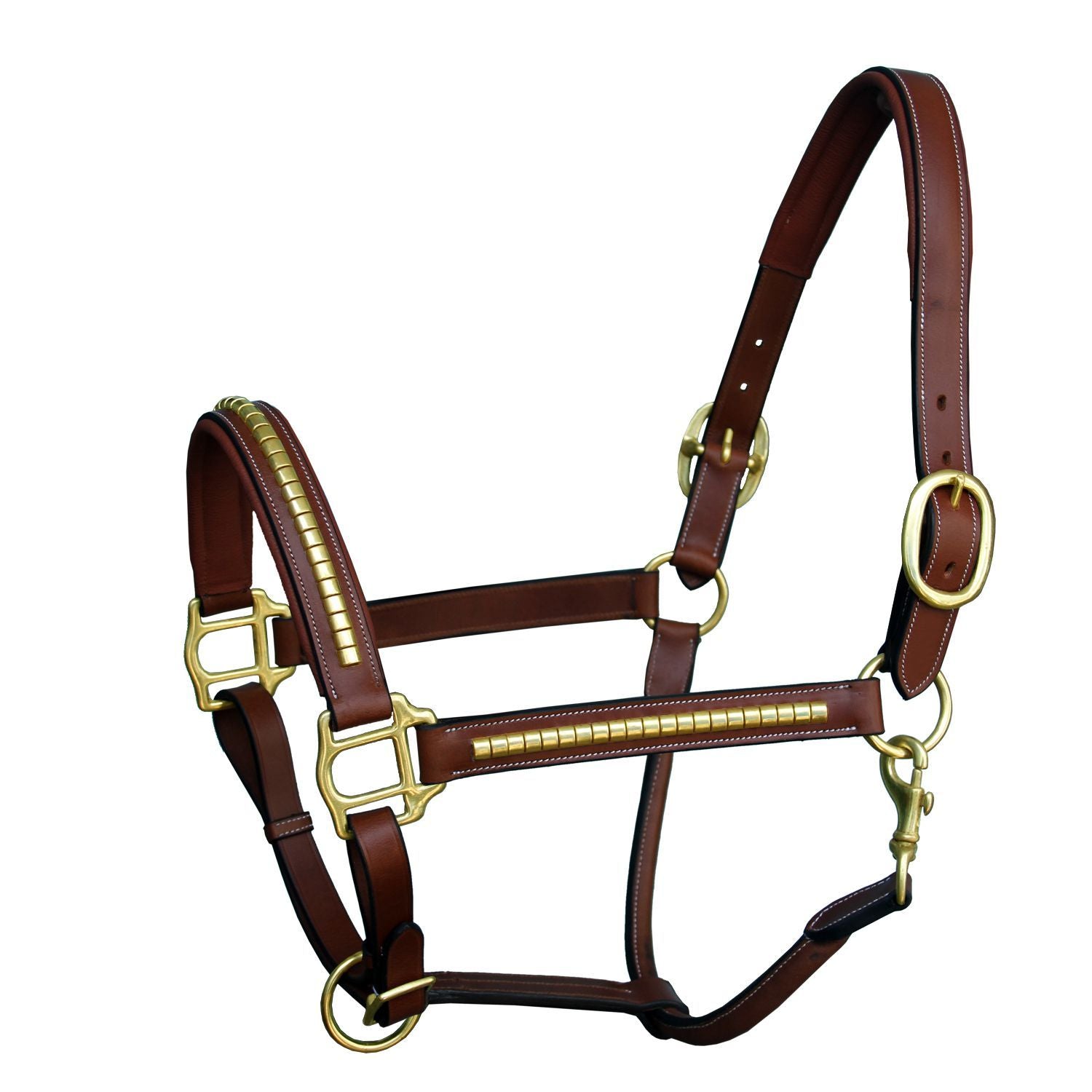 Image of ExionPro Clincher Halter - Brass Hardware