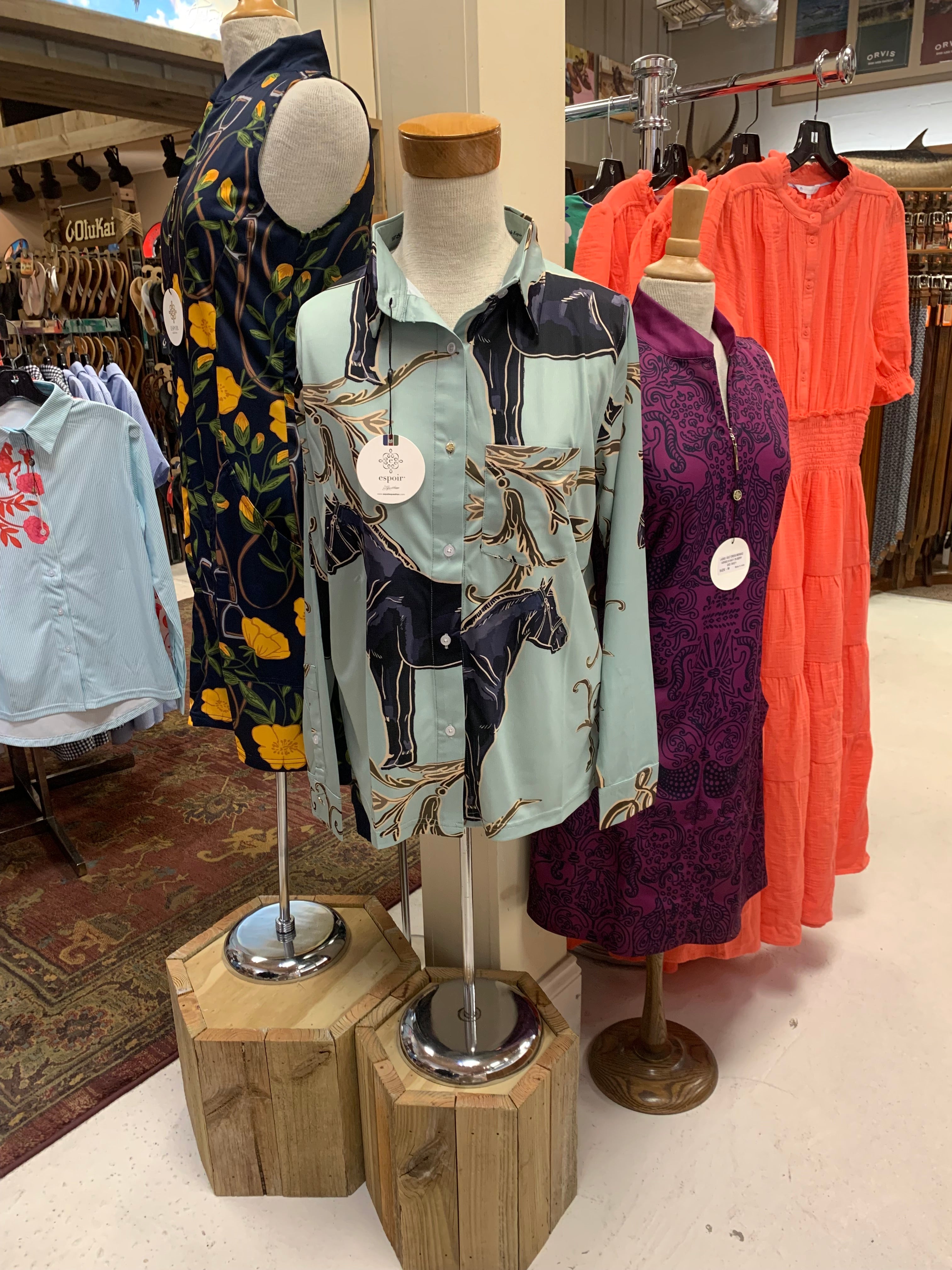 Image of Grandé Horse Loose Fitting Sun Shirt