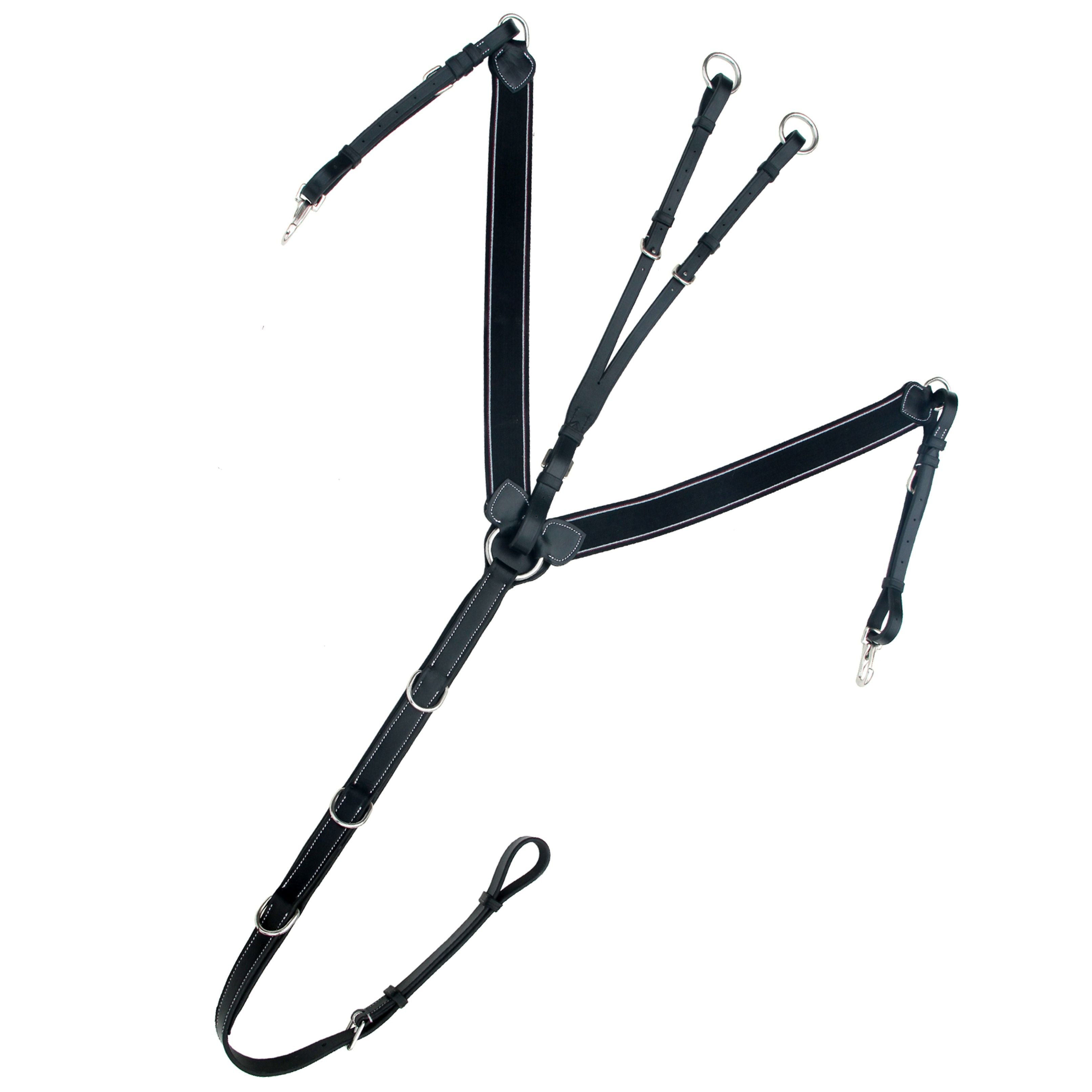 ExionPro Heart Shape 3 Point Breastplate - Matching Elastic