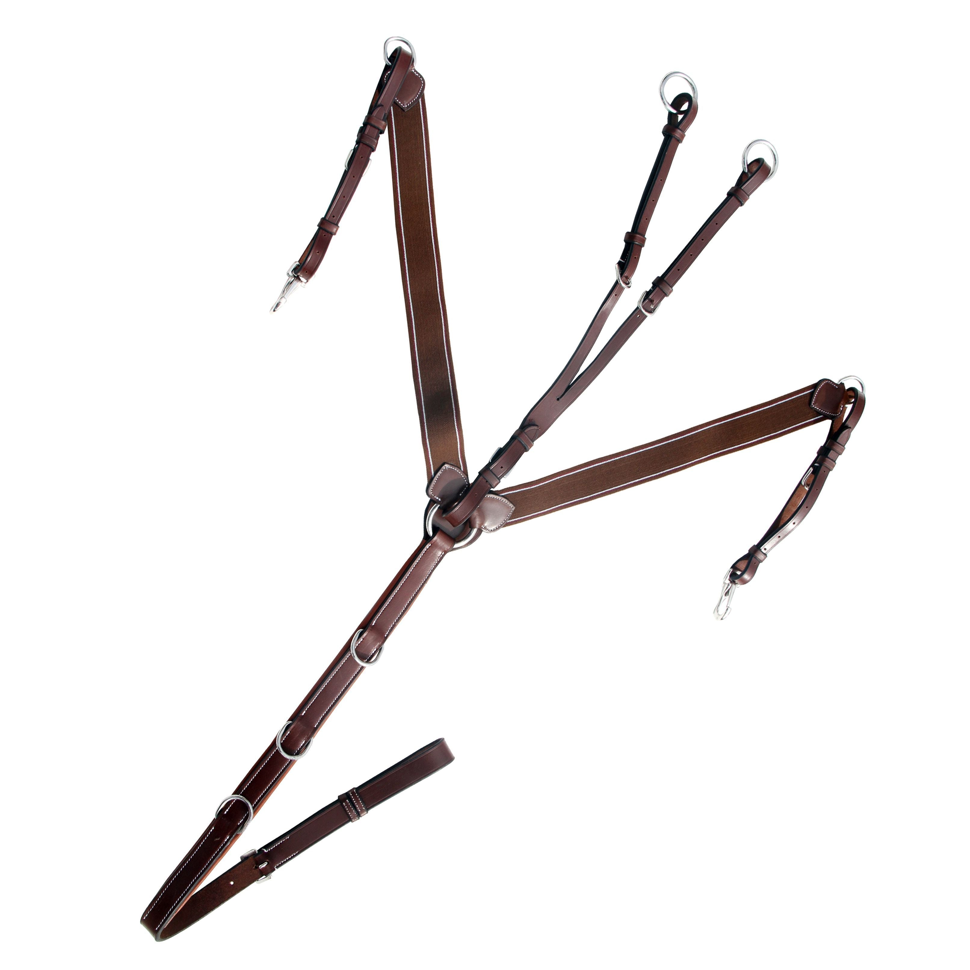 Image of ExionPro Heart Shape 3 Point Breastplate - Matching Elastic