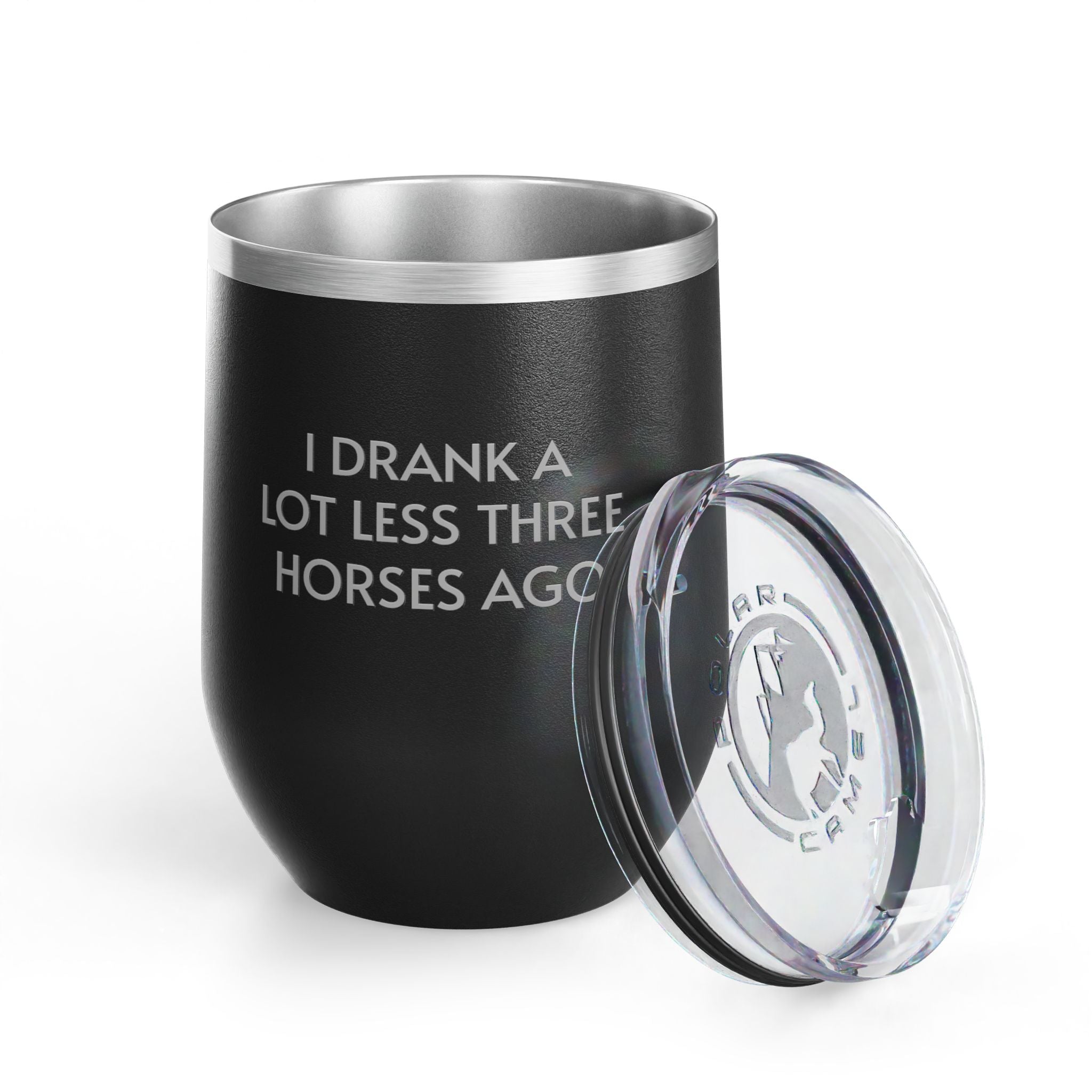Image of Wine Tumbler, 12oz - I Drank A Lot Less