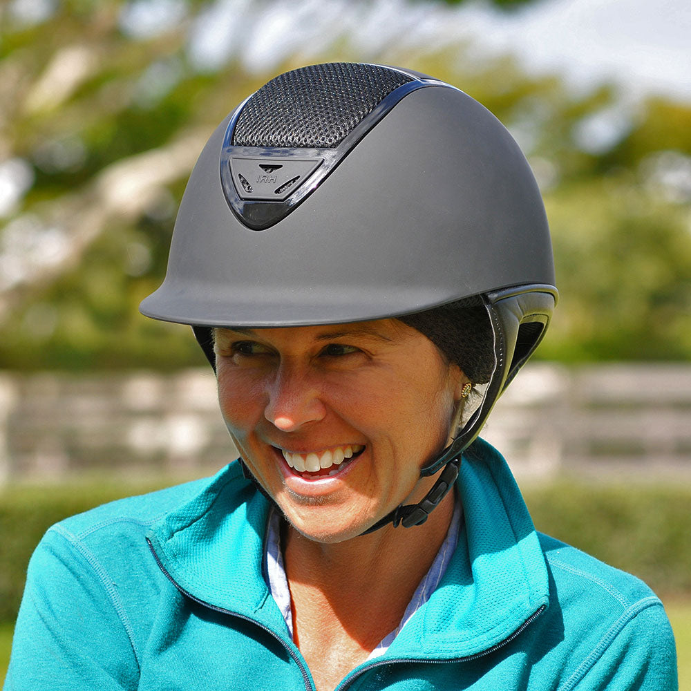 IRH XLT  Matte finish Premium Show Helmet