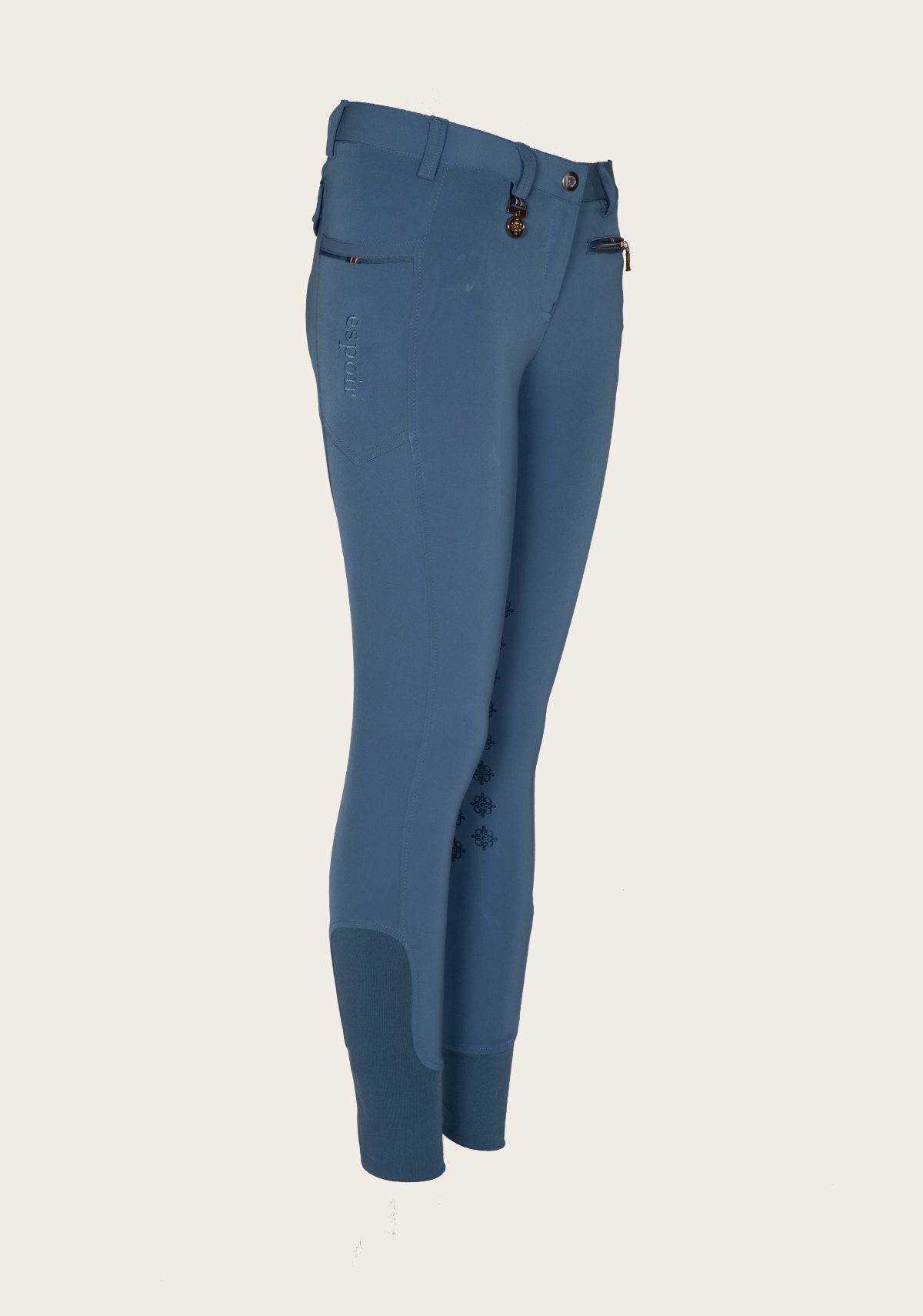 Image of Espoir Inspire Mid Blue Coolmax Breeches