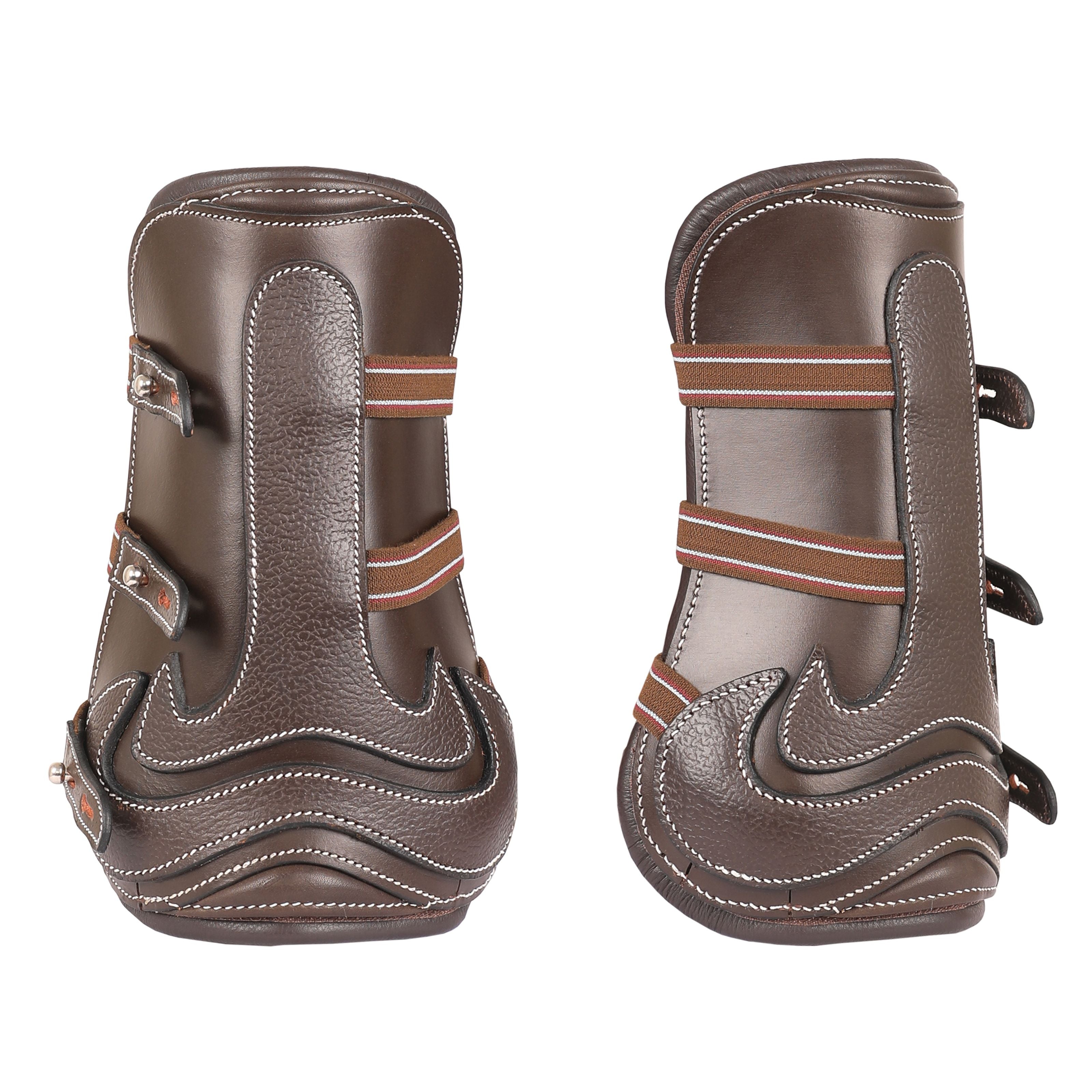Image of ExionPro Leather Horse Tendon Show Jump Boots - 402