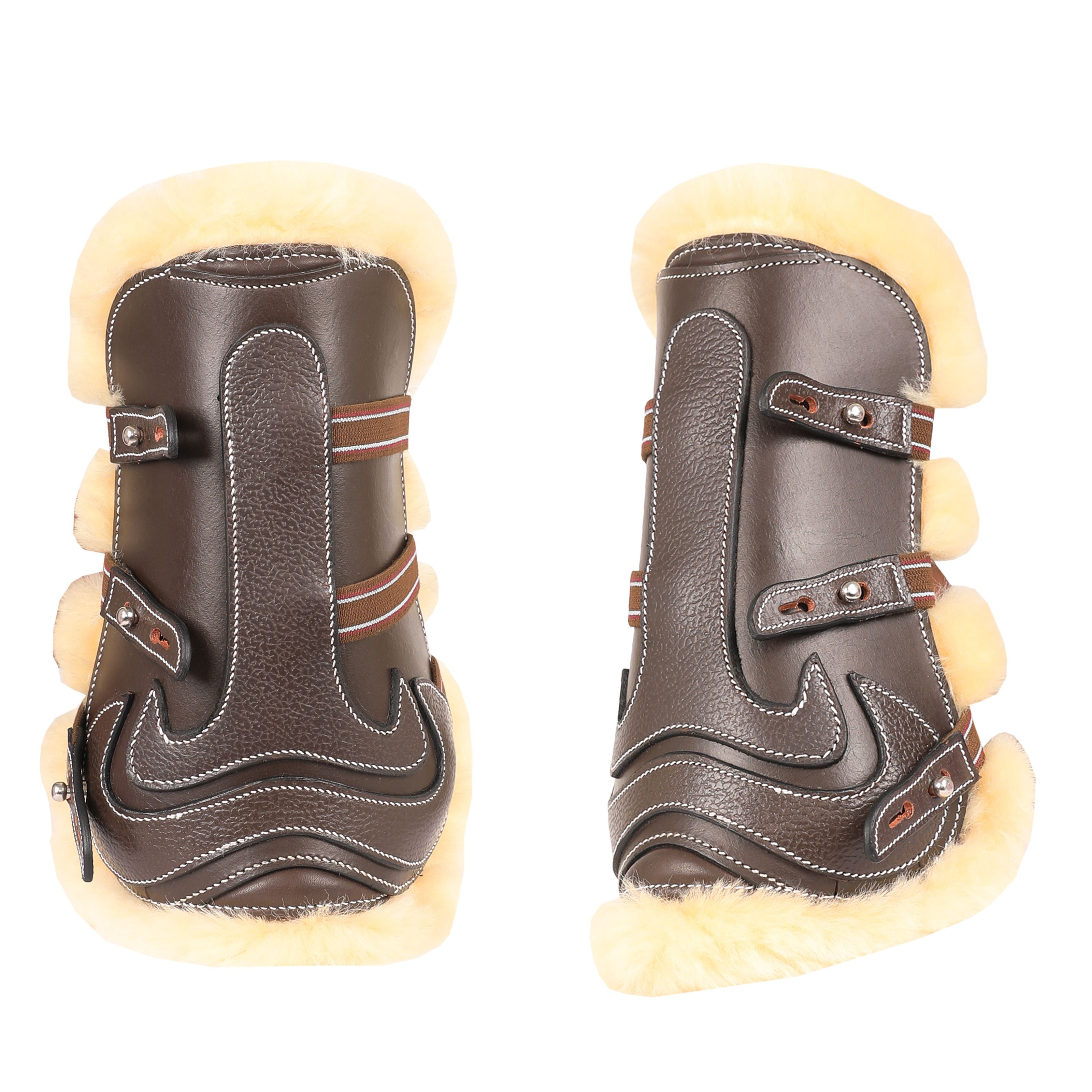 Image of ExionPro Leather Horse Tendon Show Jump Boots - 402
