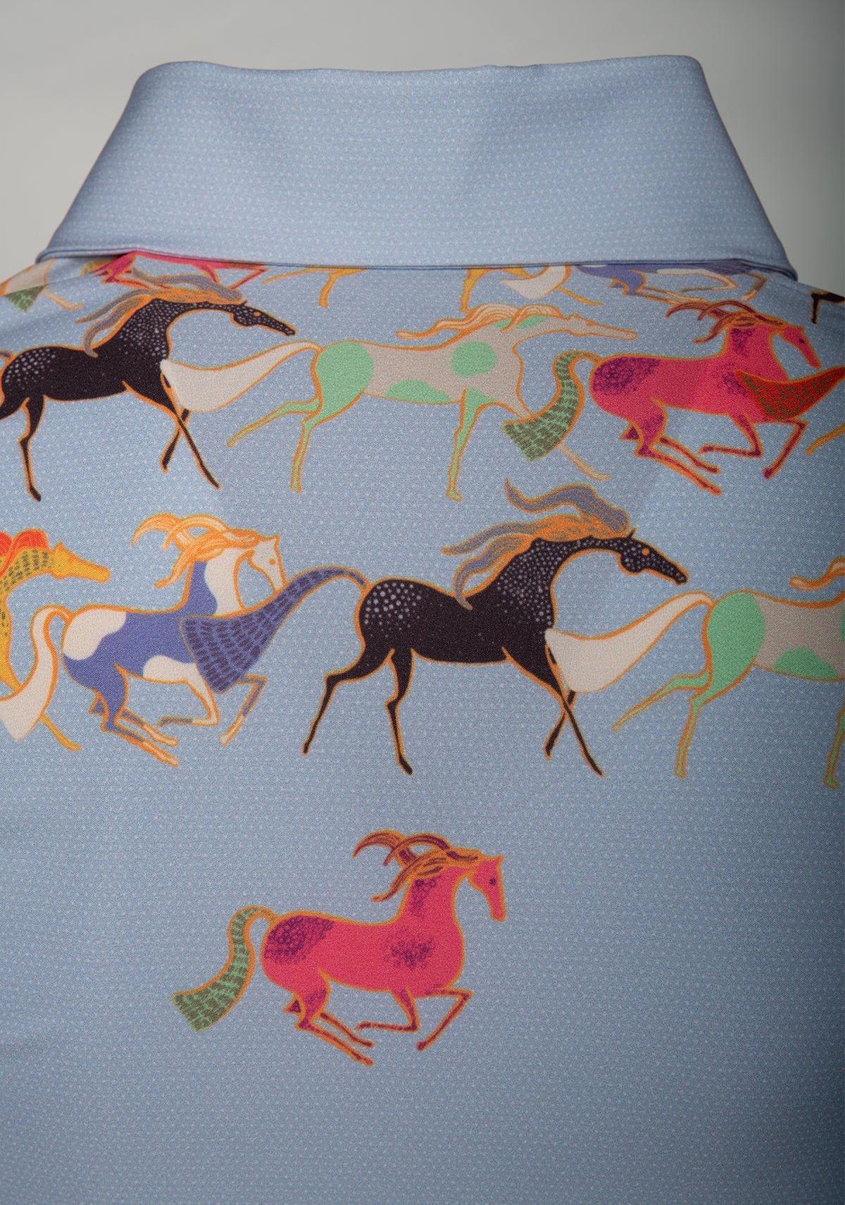 Image of Espoir Colorful Running Horses Ladies’ Shirt