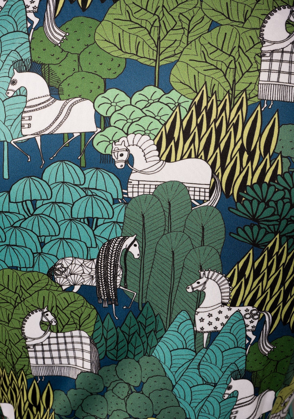 Image of Enchanted Forest Quarter Zip Sun Shirt