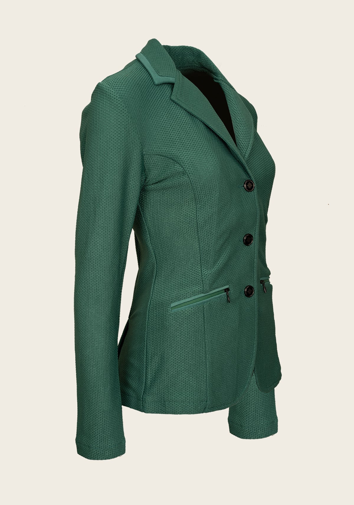 Image of Kelly Green Mesh Show Jacket