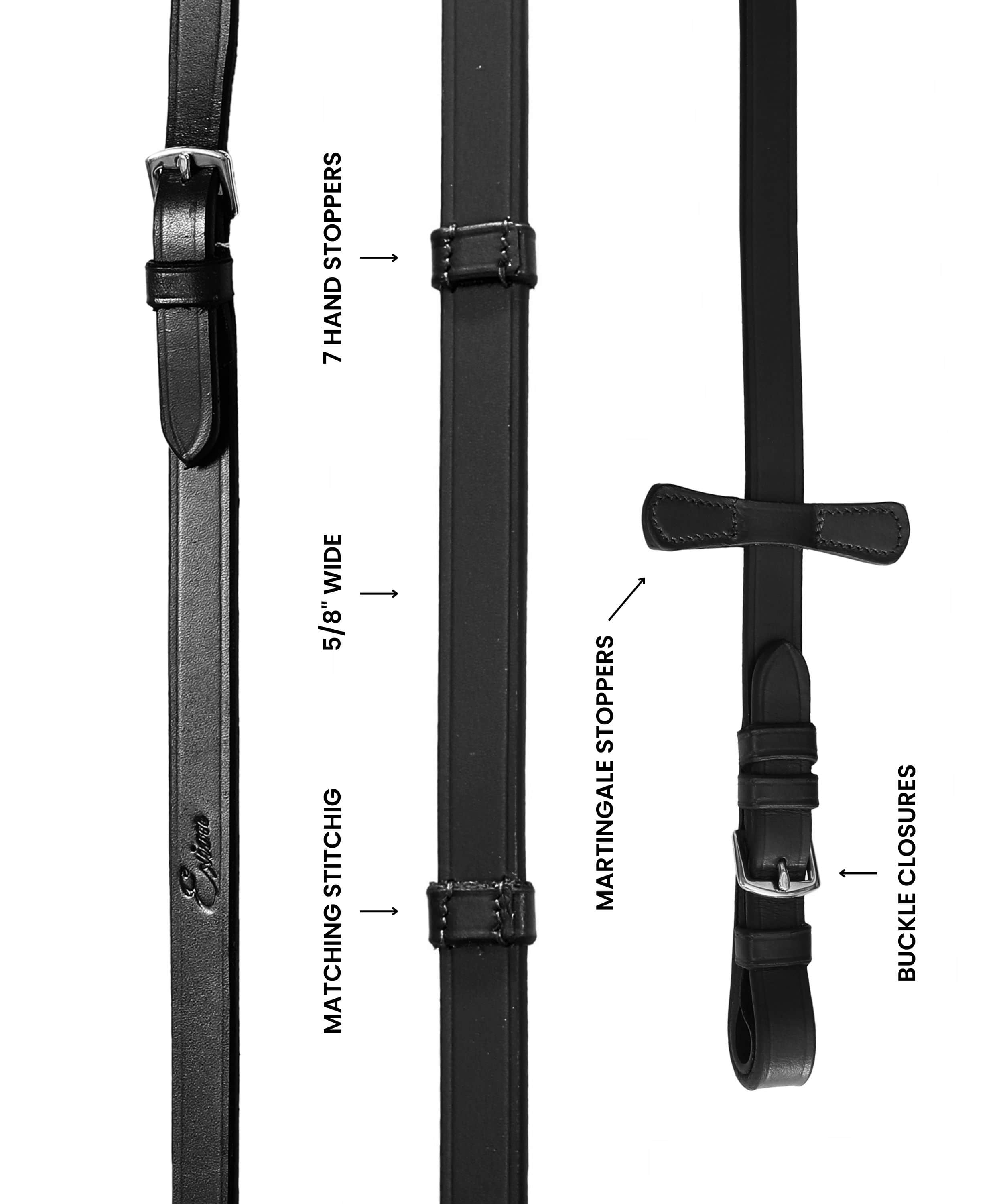 Image of ExionPro Leather Reins