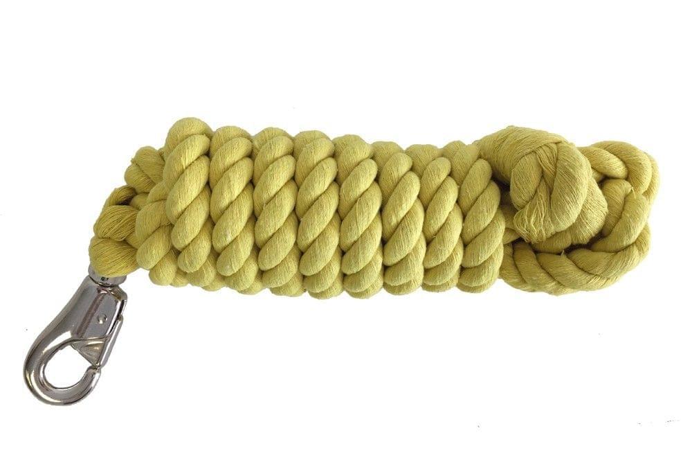 Image of AJ Tack 10 Foot Cotton Lead Rope with Bull Snap