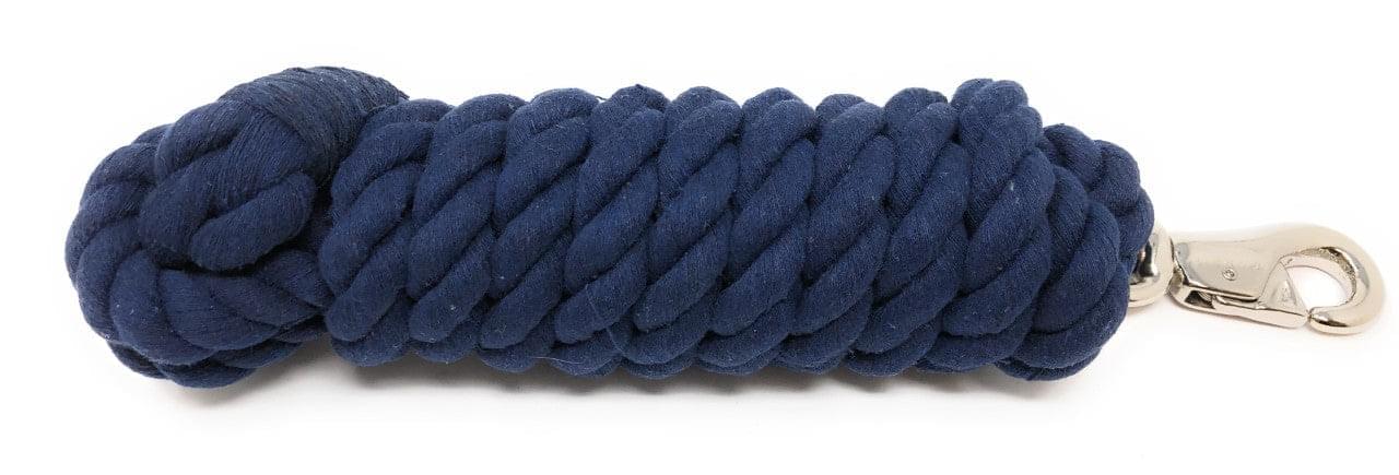 Image of AJ Tack 10 Foot Cotton Lead Rope with Bull Snap
