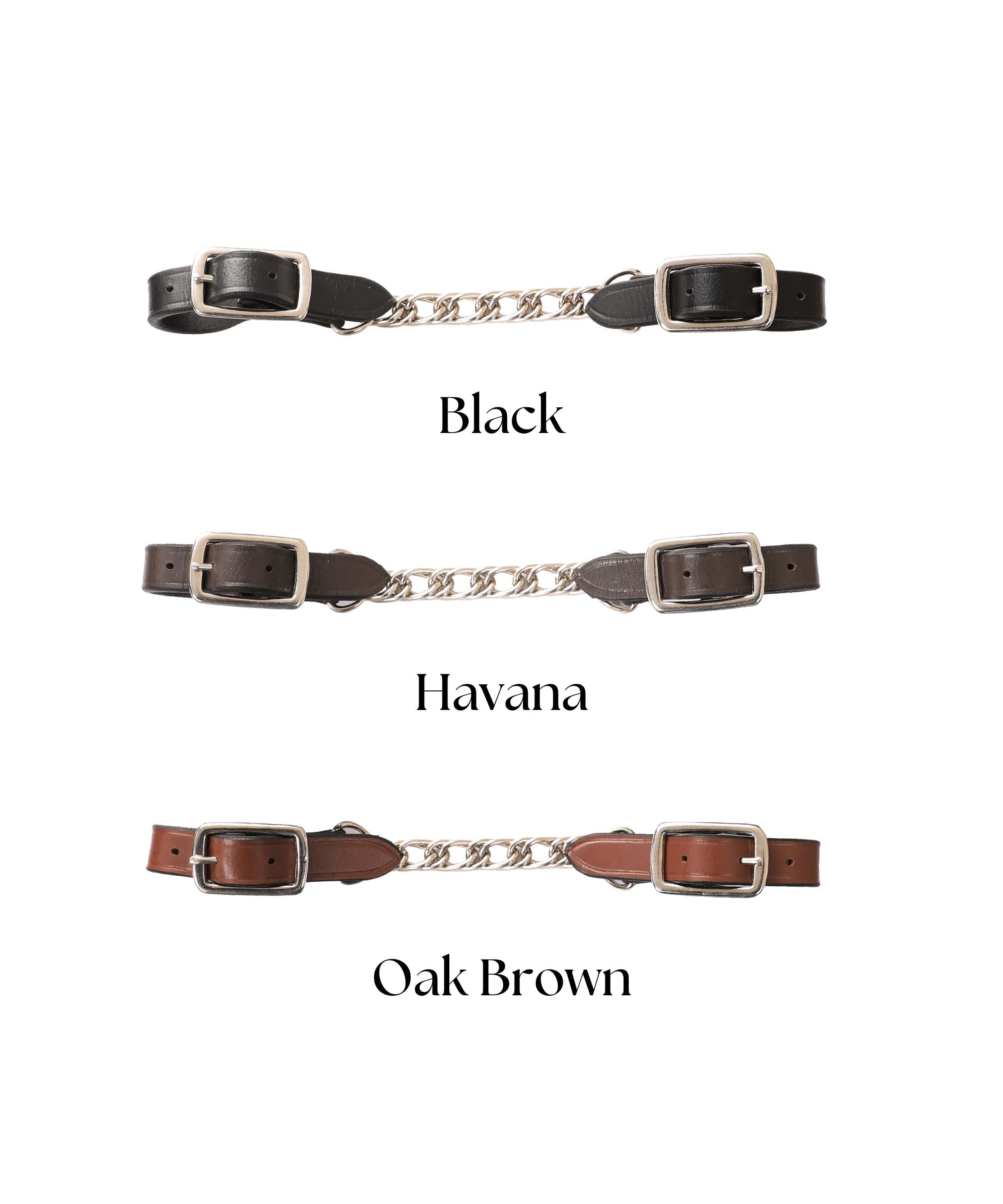 Image of ExionPro Leather Curb Chain