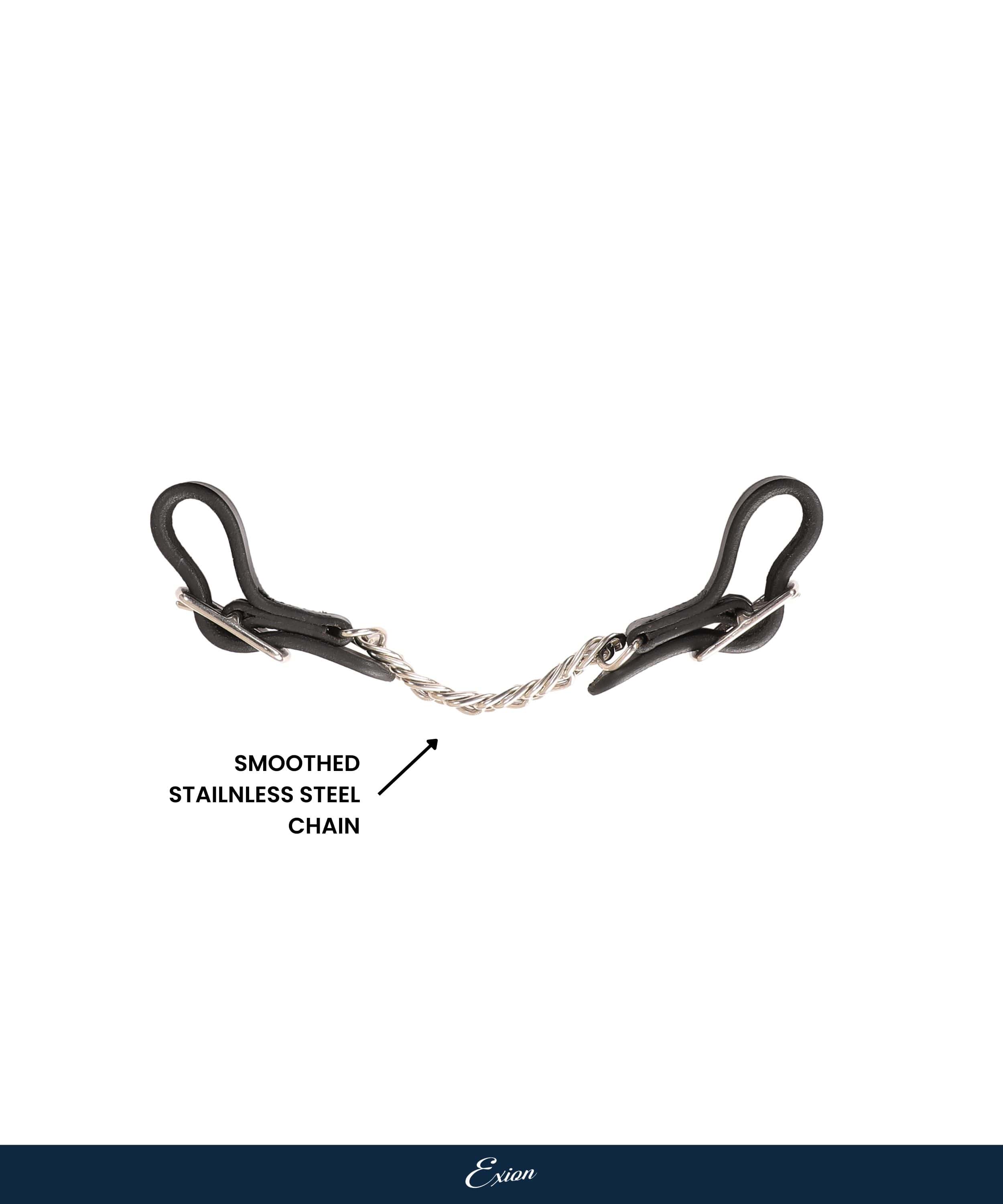Image of ExionPro Leather Curb Chain