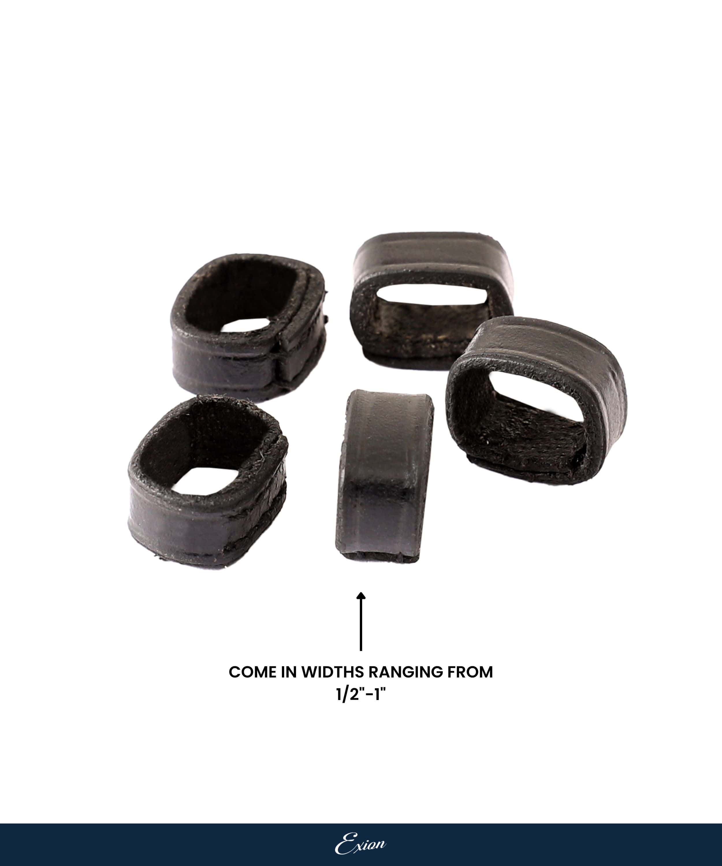 Image of ExionPro Leather Keepers & Loops (Pack of 5)