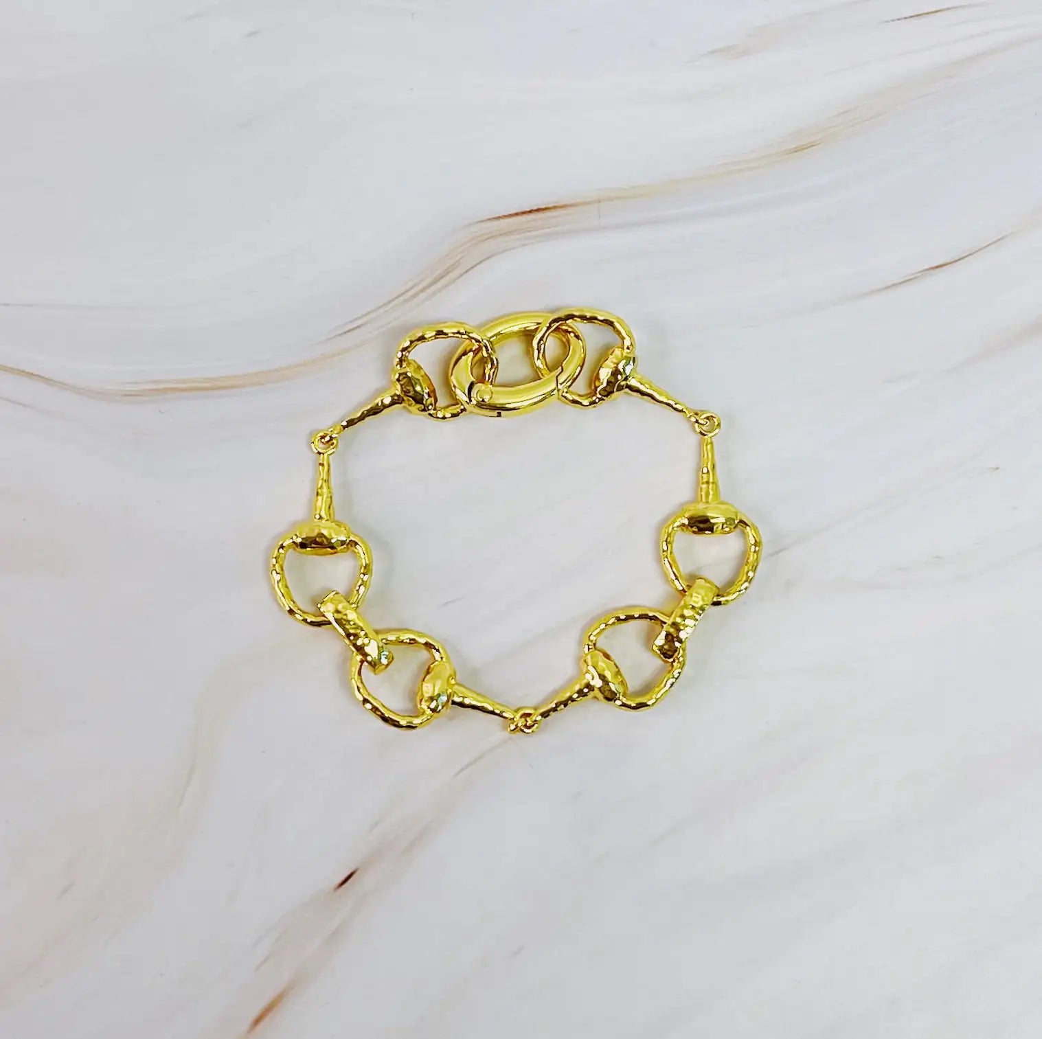 Image of Equestrian Linked Bracelet