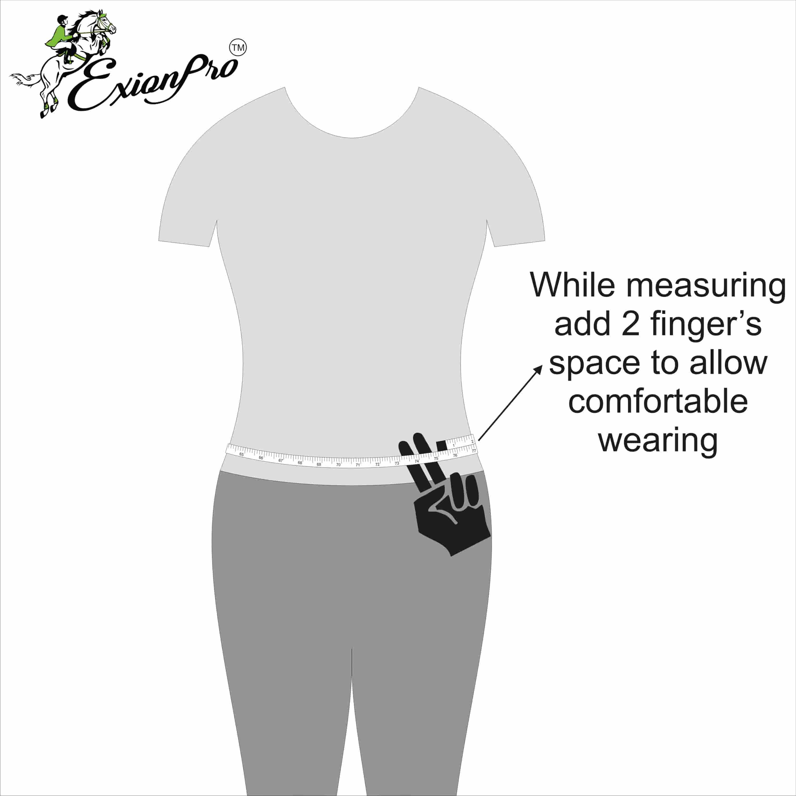 Image of ExionPro Glossy Leather Fancy Stitched Belt