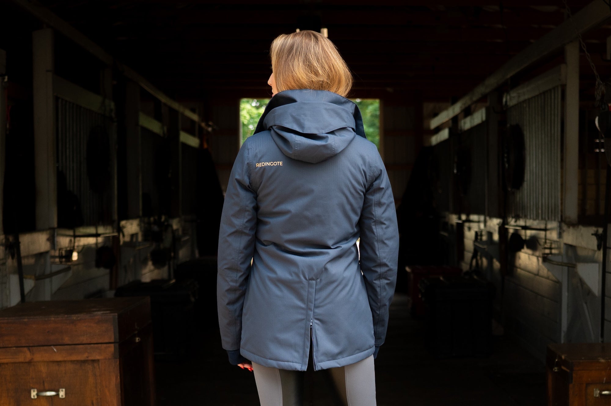 Image of Winter Insulated Riding Jacket 2.0 - Blue Nights