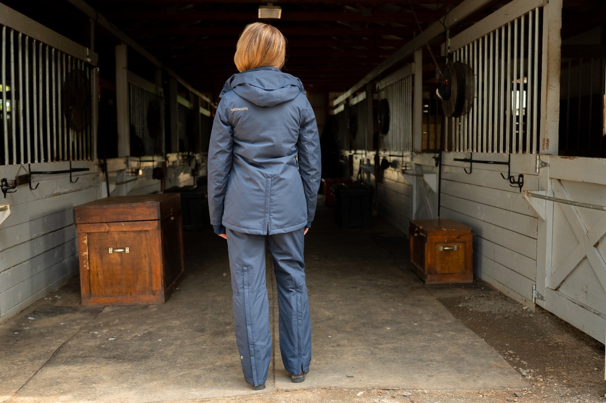 Image of Winter Insulated Riding Jacket 2.0 - Blue Nights