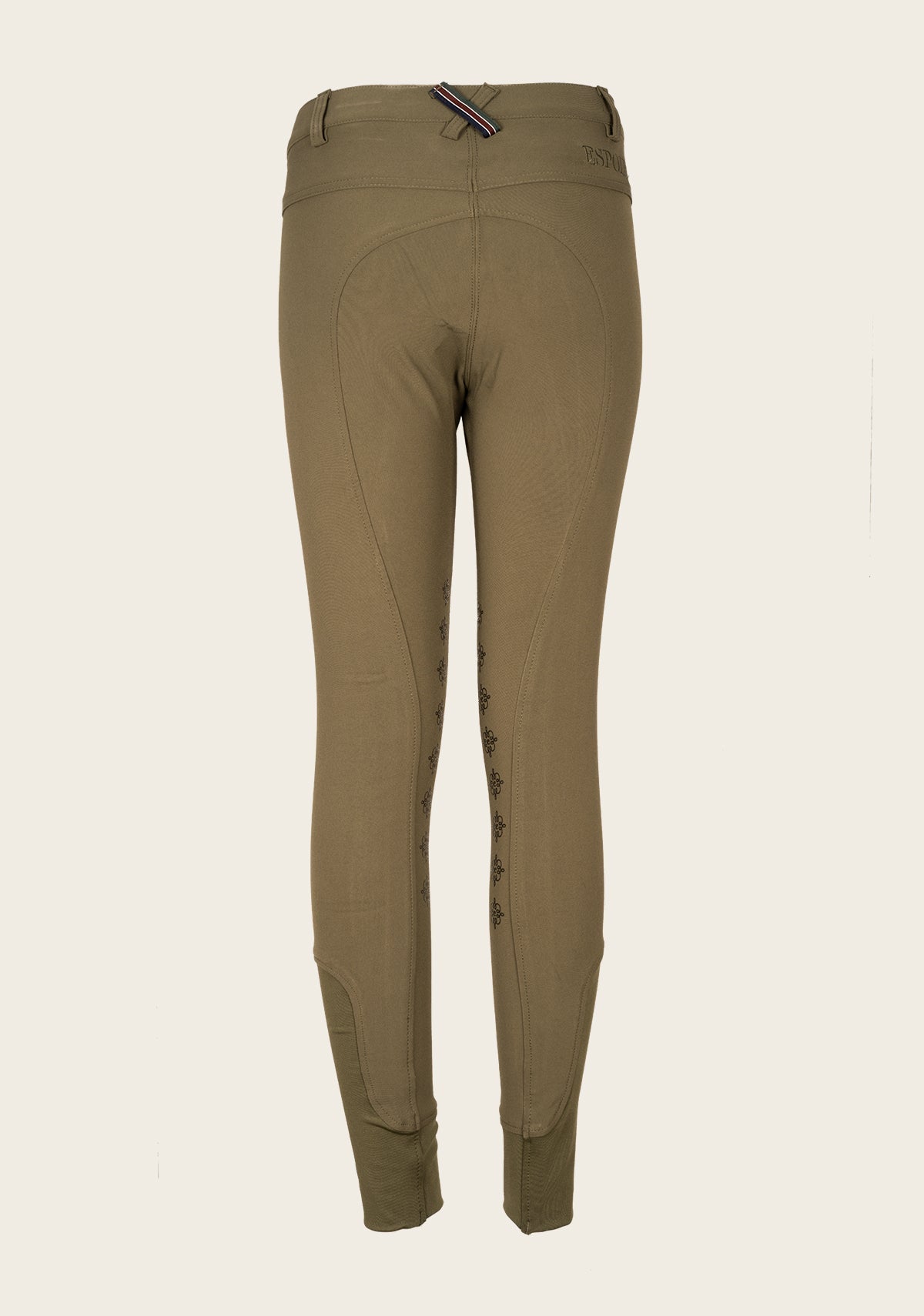 Espoir Coquet Dusky Green kneepatch Bamboo Breeches
