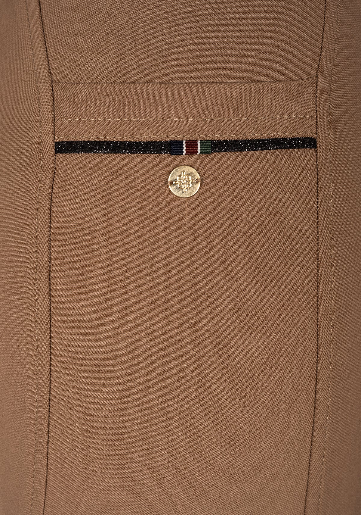 Image of Inspire Full Seat High Waist Walnut Bamboo Breeches