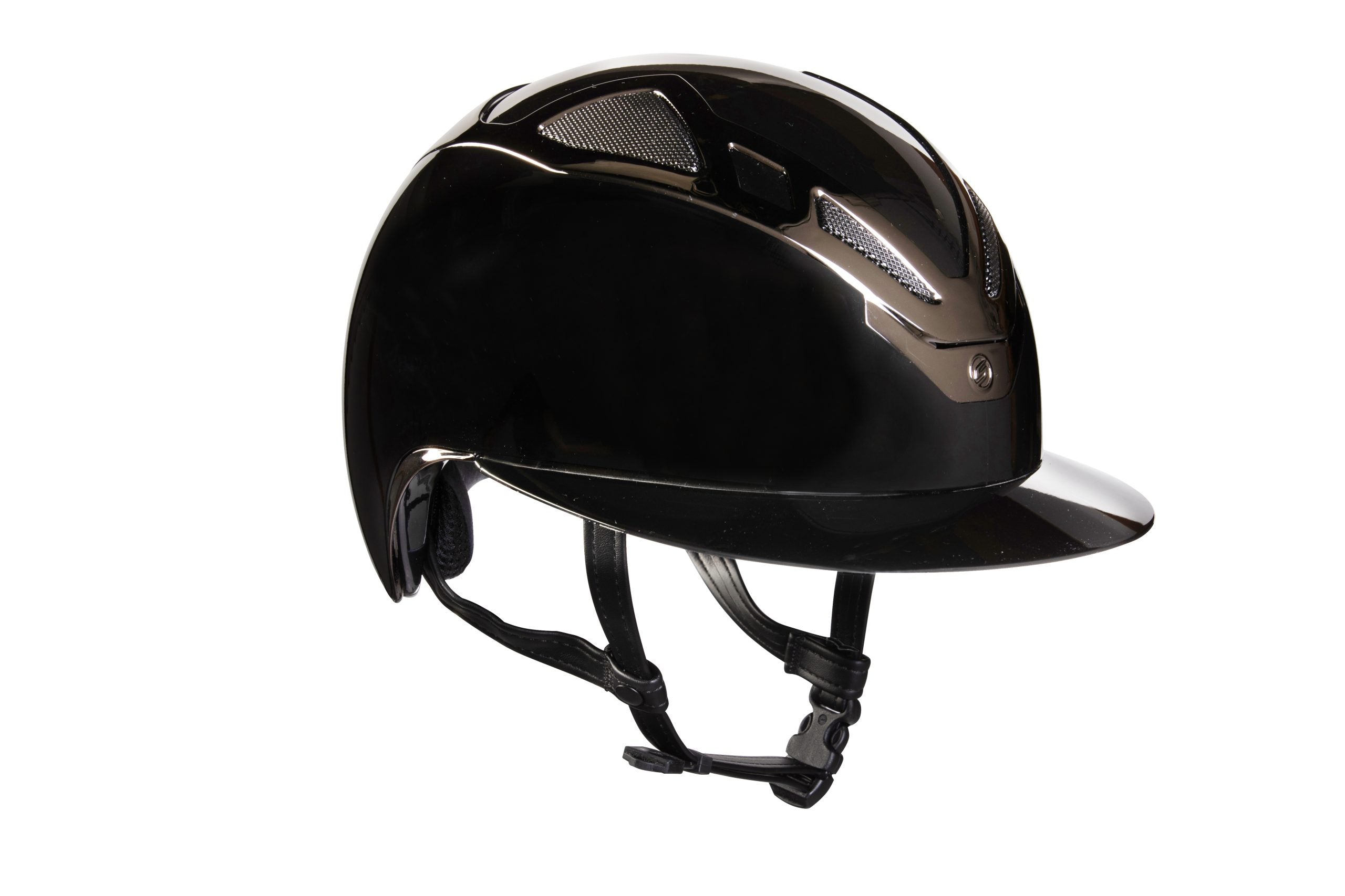 Image of Suomy Apex Riding Helmet – Chrome Black Glossy