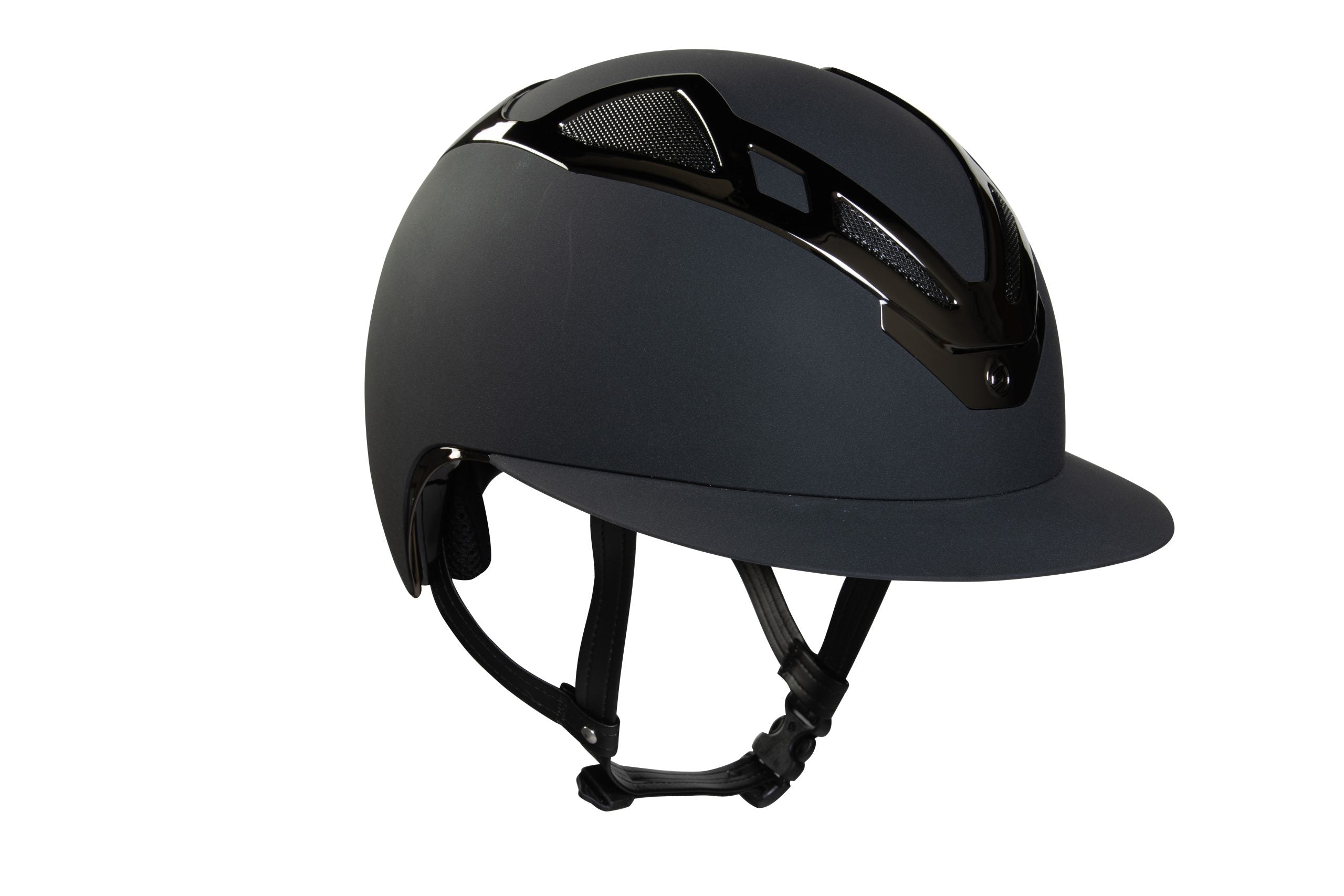 Image of Suomy Apex Riding Helmet – Chrome Black Matte