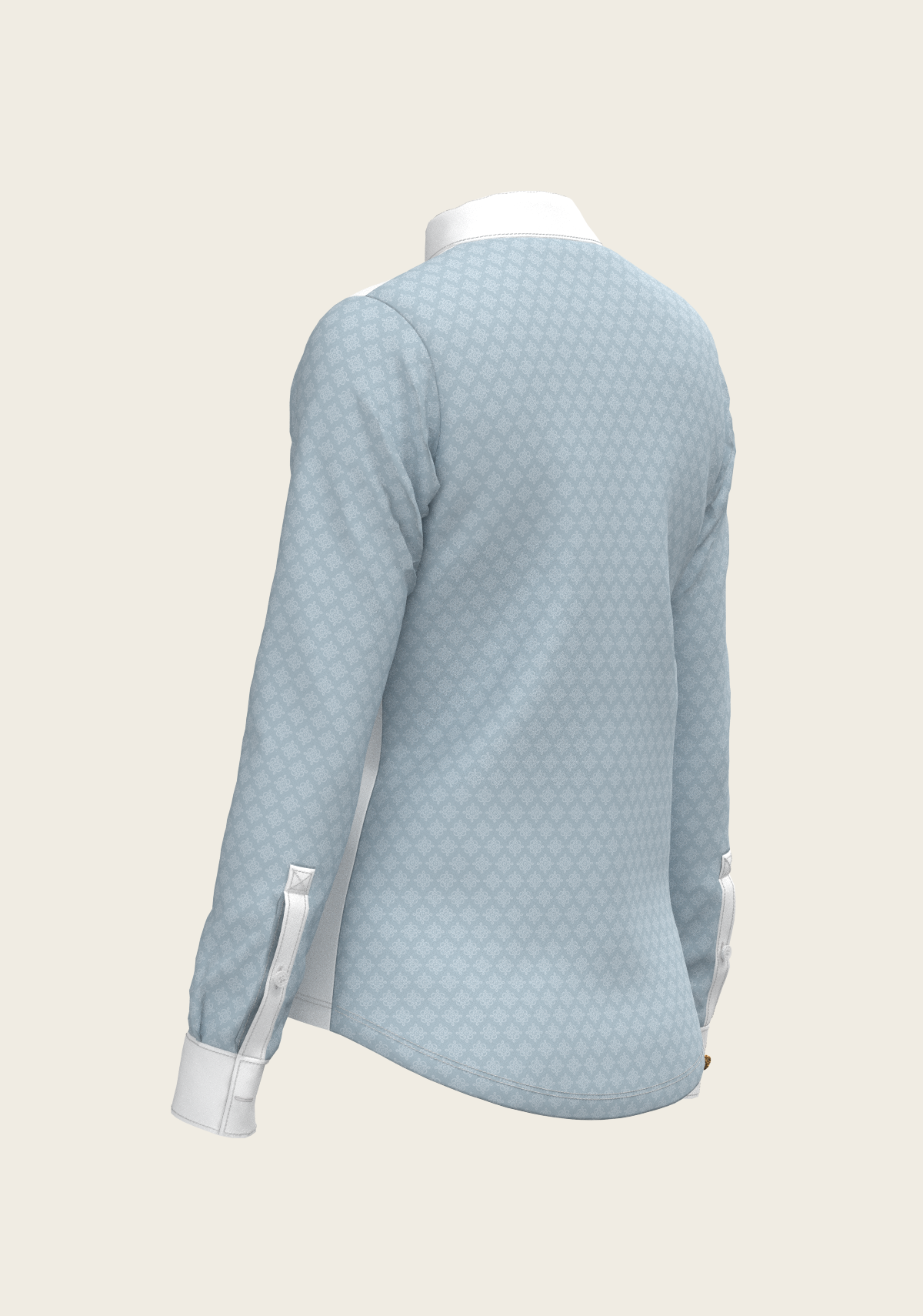 Sky Blue Long Sleeve Show Shirt