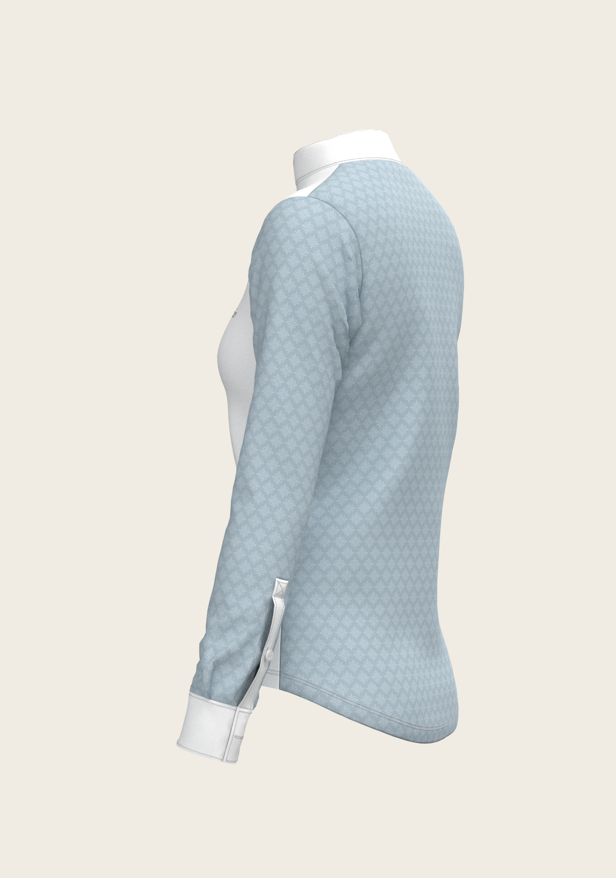 Image of Sky Blue Long Sleeve Show Shirt