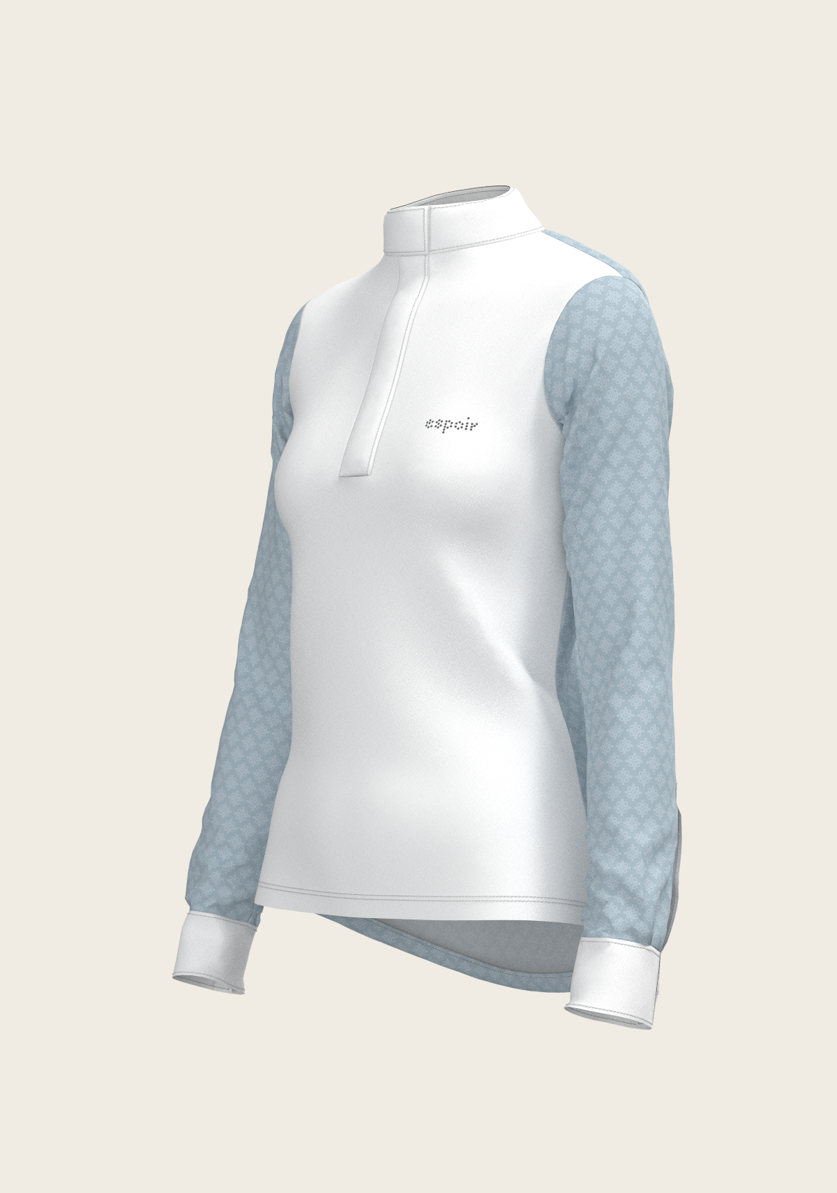 Image of Sky Blue Long Sleeve Show Shirt