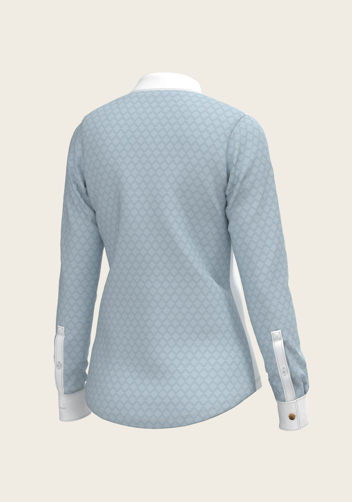 Sky Blue Long Sleeve Show Shirt