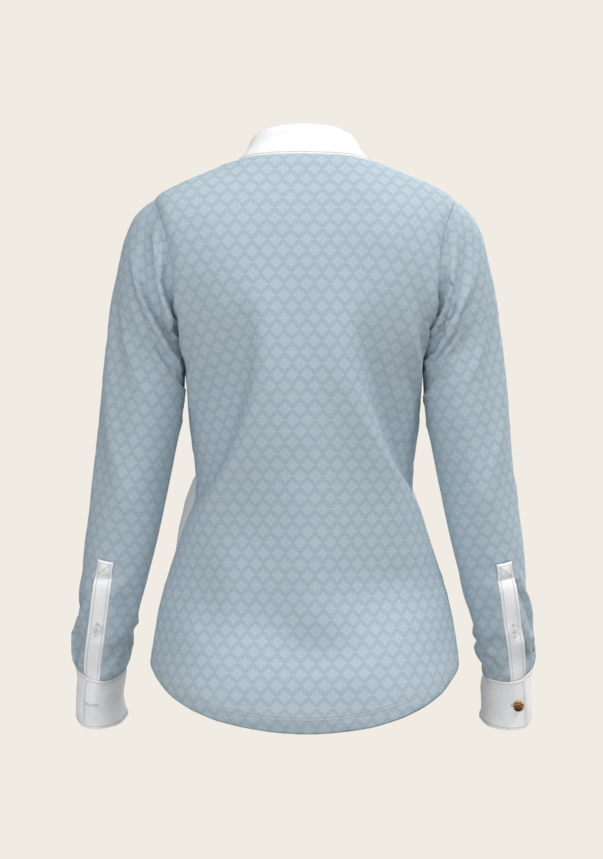 Sky Blue Long Sleeve Show Shirt
