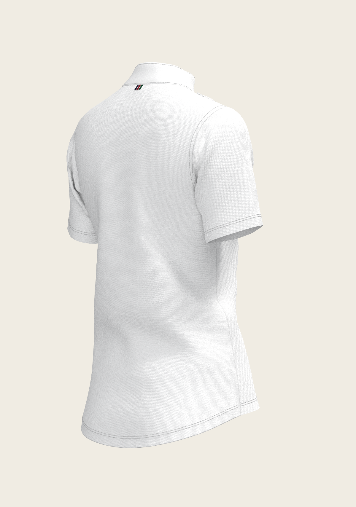 Image of Short Pleated Short Sleeve Show Shirt