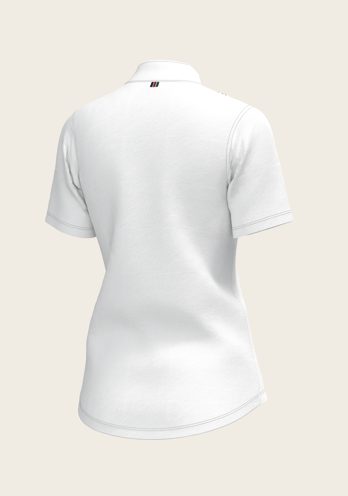 Image of Short Pleated Short Sleeve Show Shirt