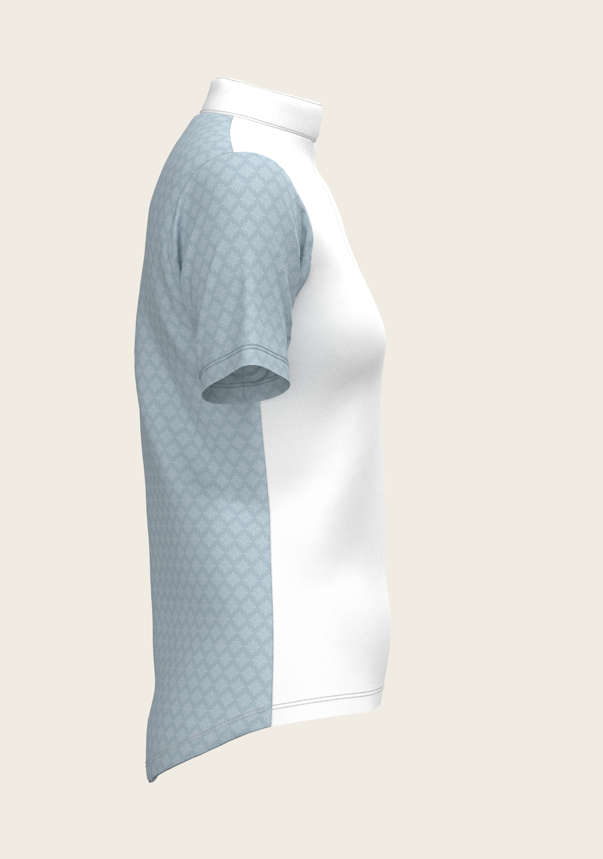 Image of Sky Blue Short Sleeve Show Shirt
