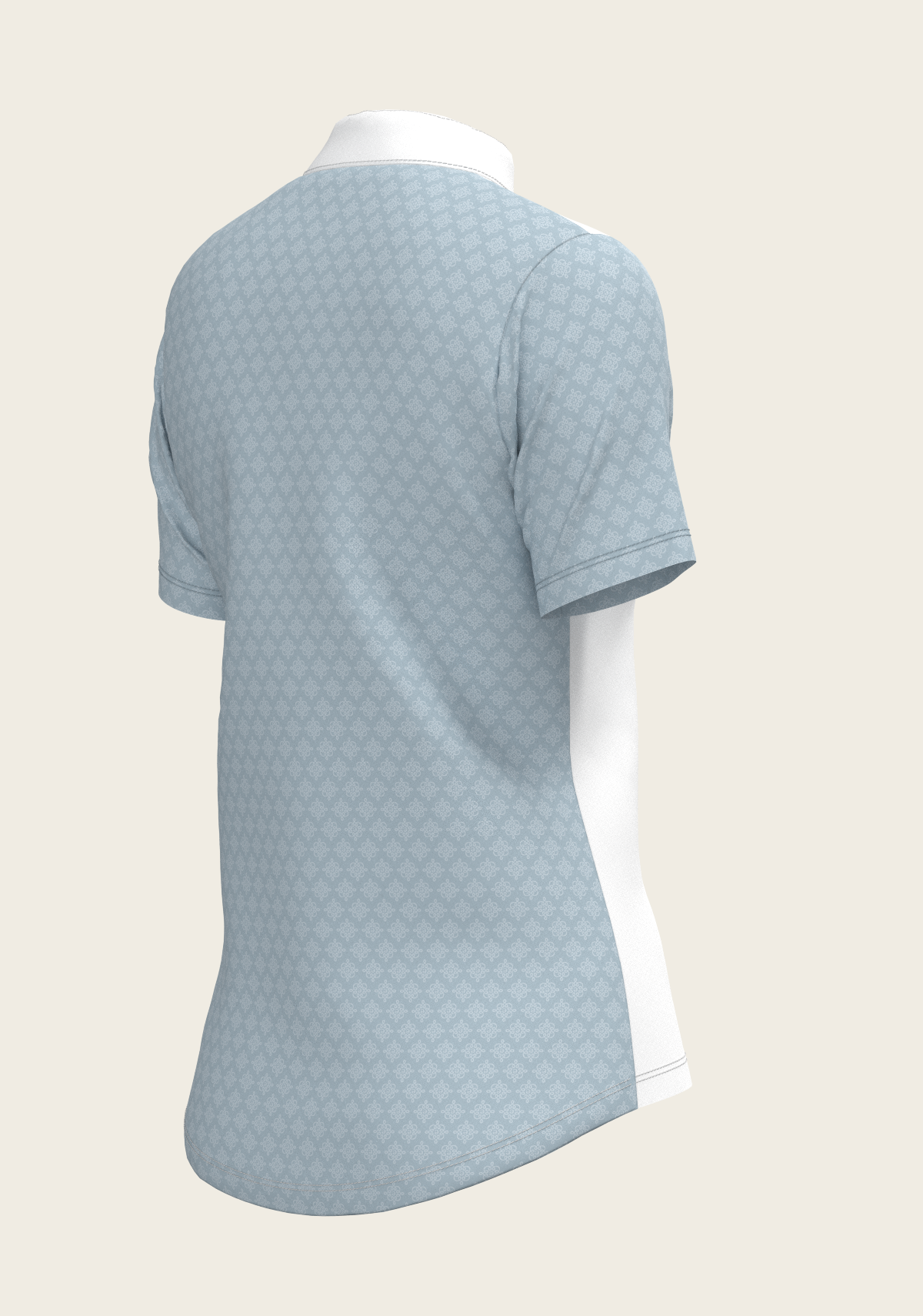 Image of Sky Blue Short Sleeve Show Shirt