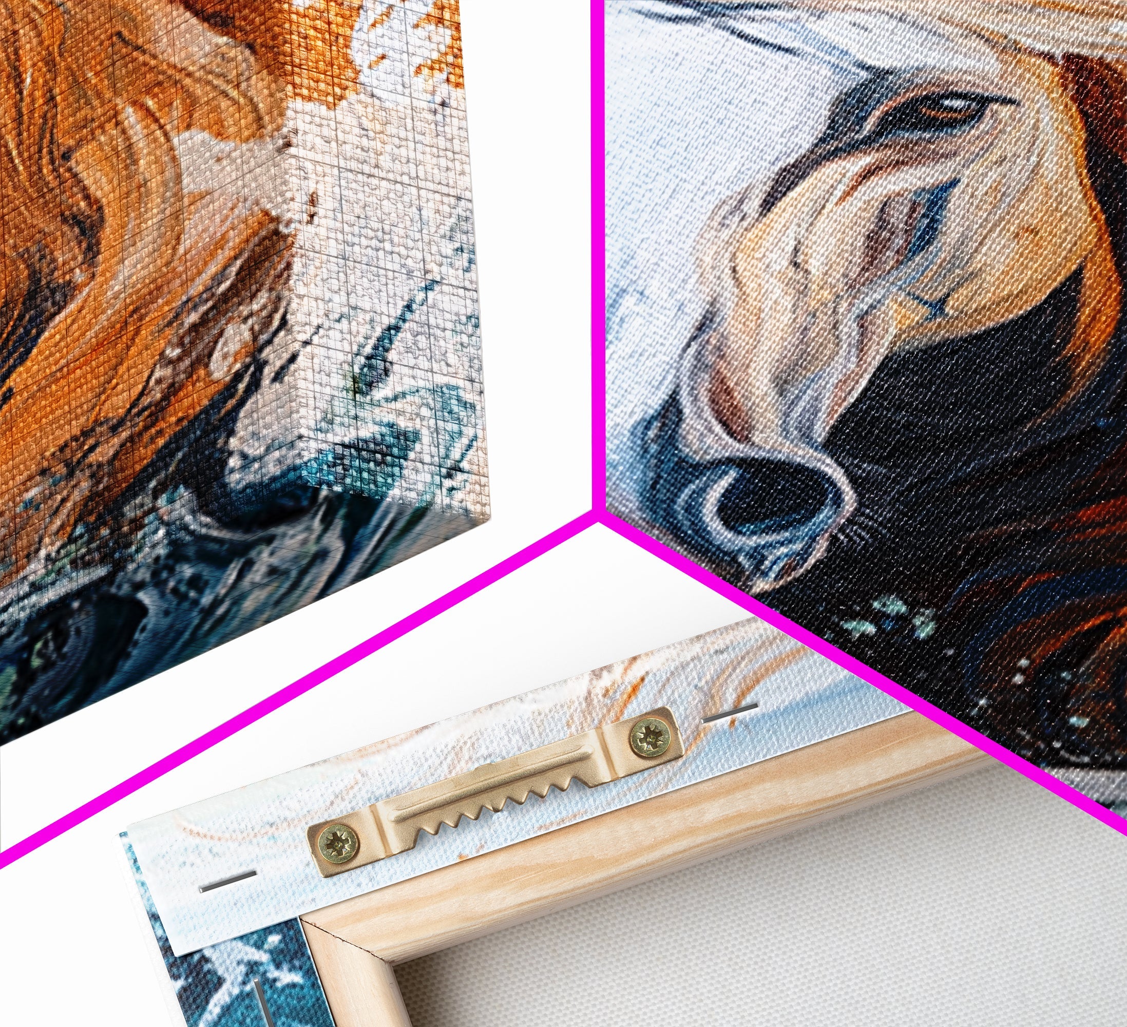 Image of Wild Horse Painting, Coastal Horse Art, Nautical Wall Art, Rustic Wall Art, Boho Art, Canvas Print, Farmhouse Art, Gift Idea