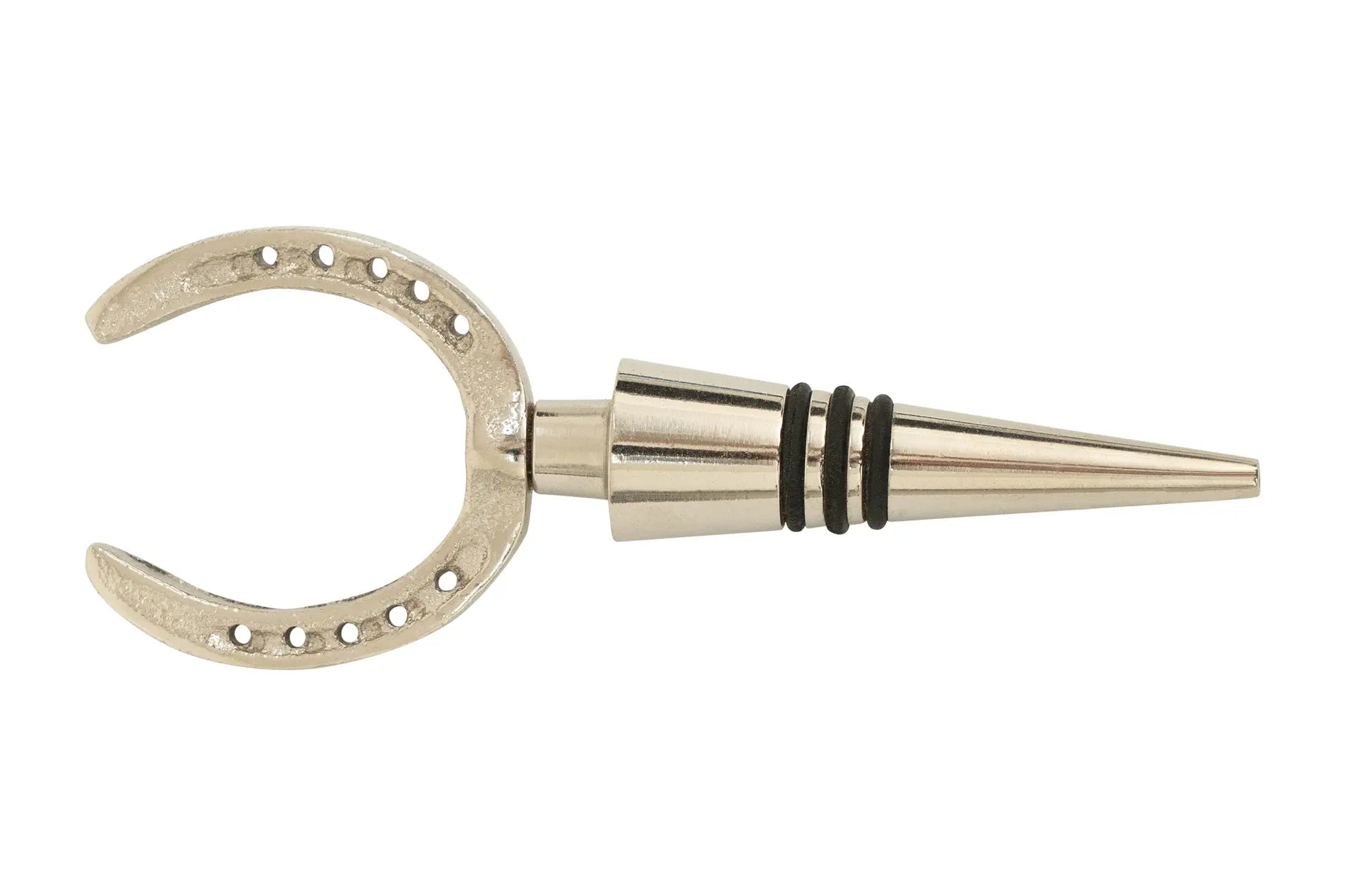 Image of Huntley Equestrian Horse Shoe shaped Bottle Stopper