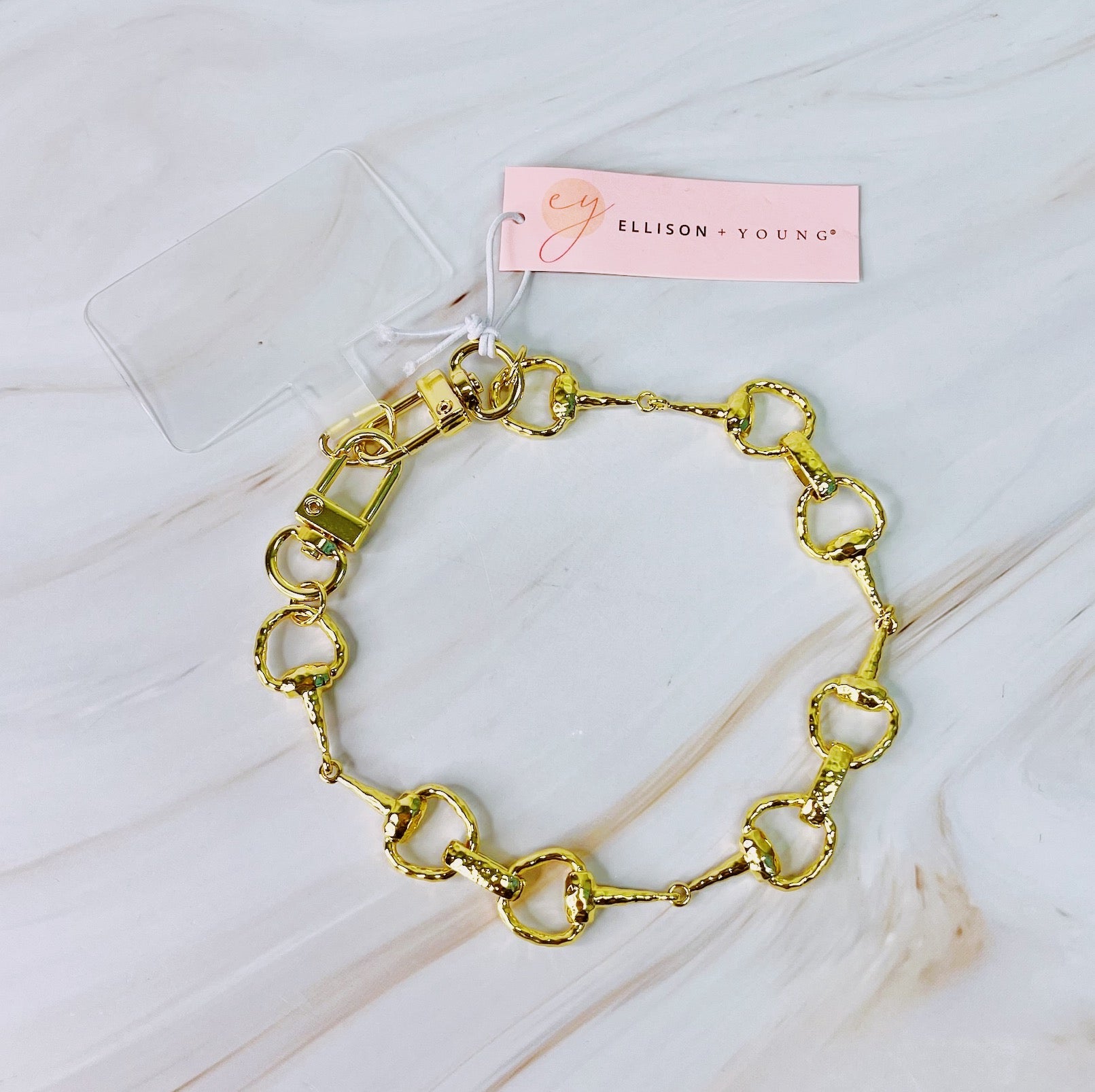 Image of Equestrian Linked Phone Wrist Lanyard