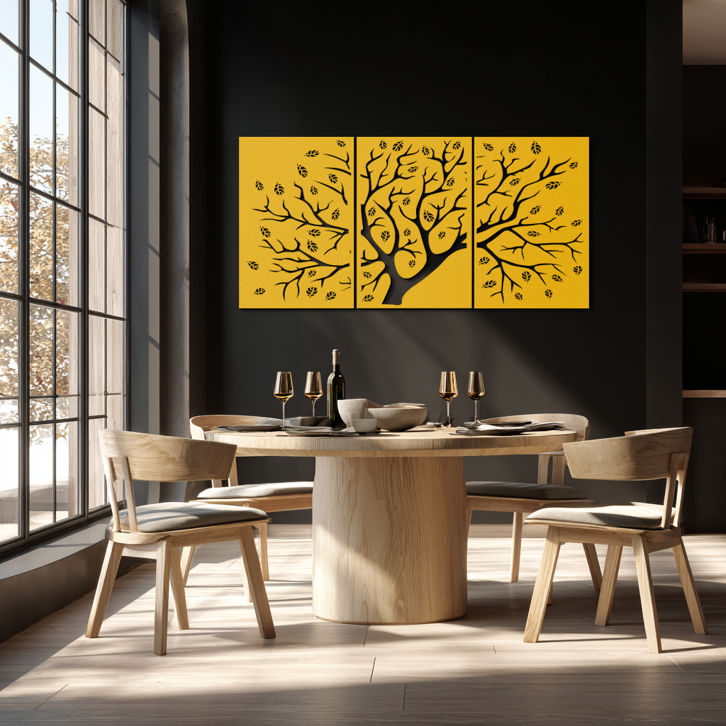 Image of Rustic Horse Farm Metal Wall Art - Steel Wall Decor for Home and Barn - KAF036