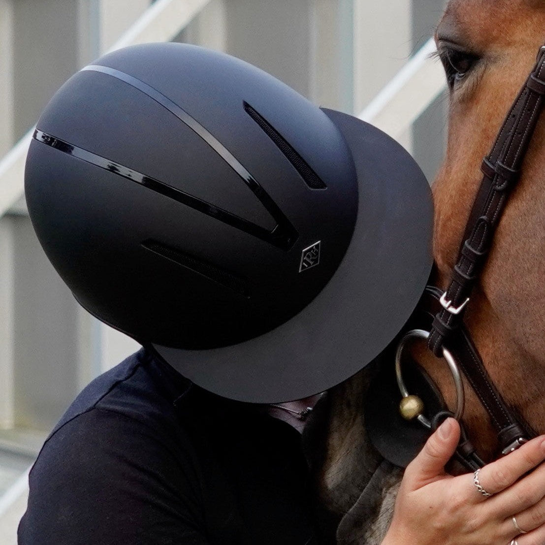 Image of F1 WIDE BRIM HELMET by IRH